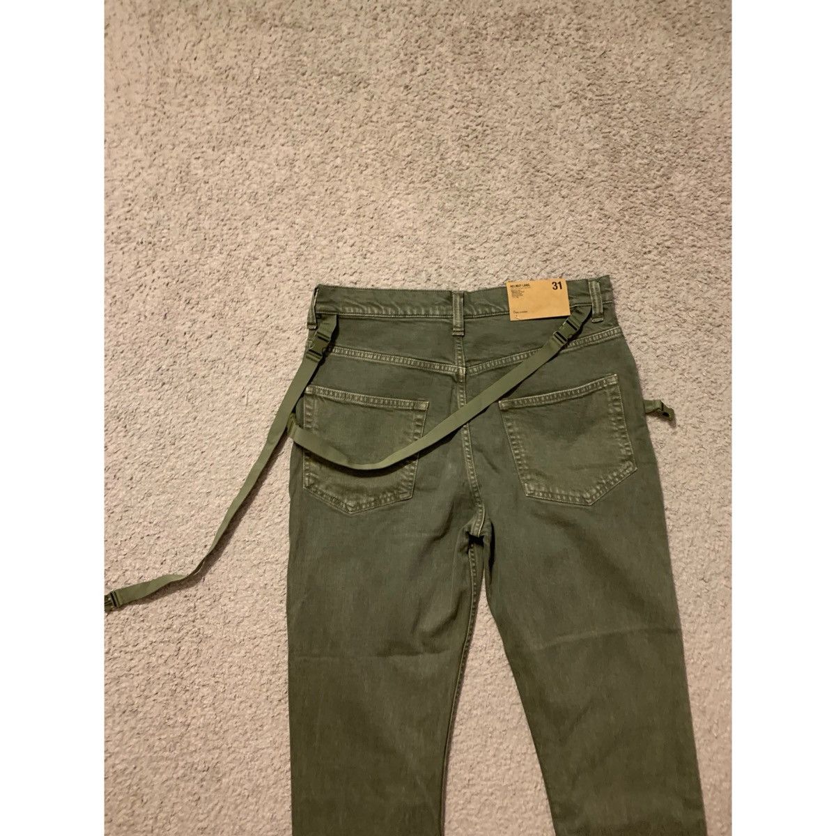 Helmut Lang HELMUT LANG STRAP JEANS Size US 31 - 8 Thumbnail