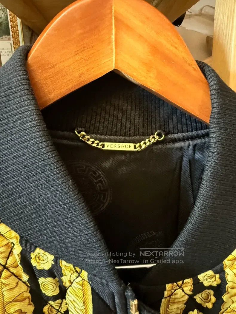 Versace Versace Mulberry silk cotton jacket Size US M / EU 48-50 / 2 - 5 Thumbnail