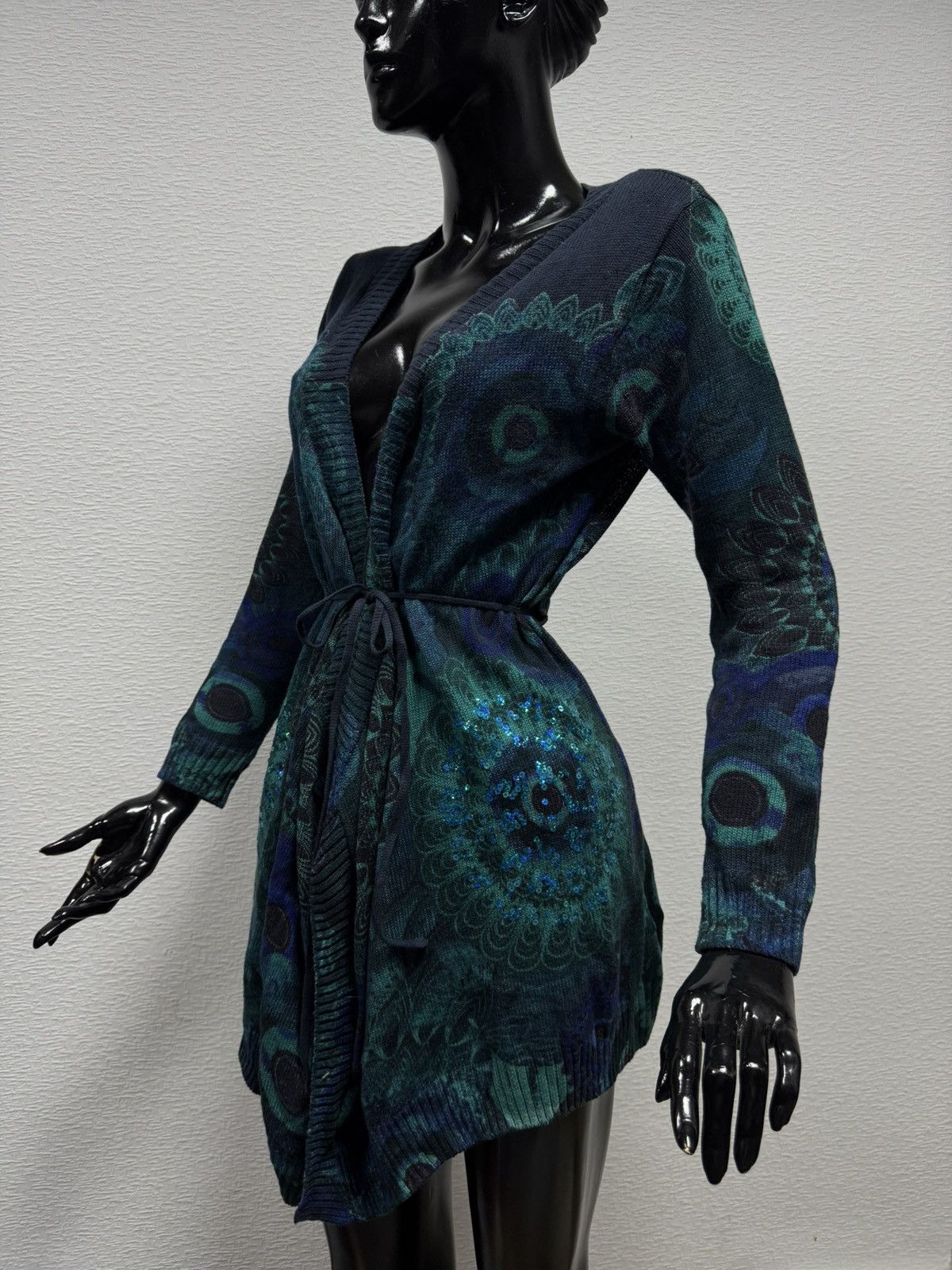 Desigual × Hysteric Glamour × Japanese Brand Desigual Avant Garde style Opium wmns Cardigan Size S / US 4 / IT 40 - 1 Thumbnail