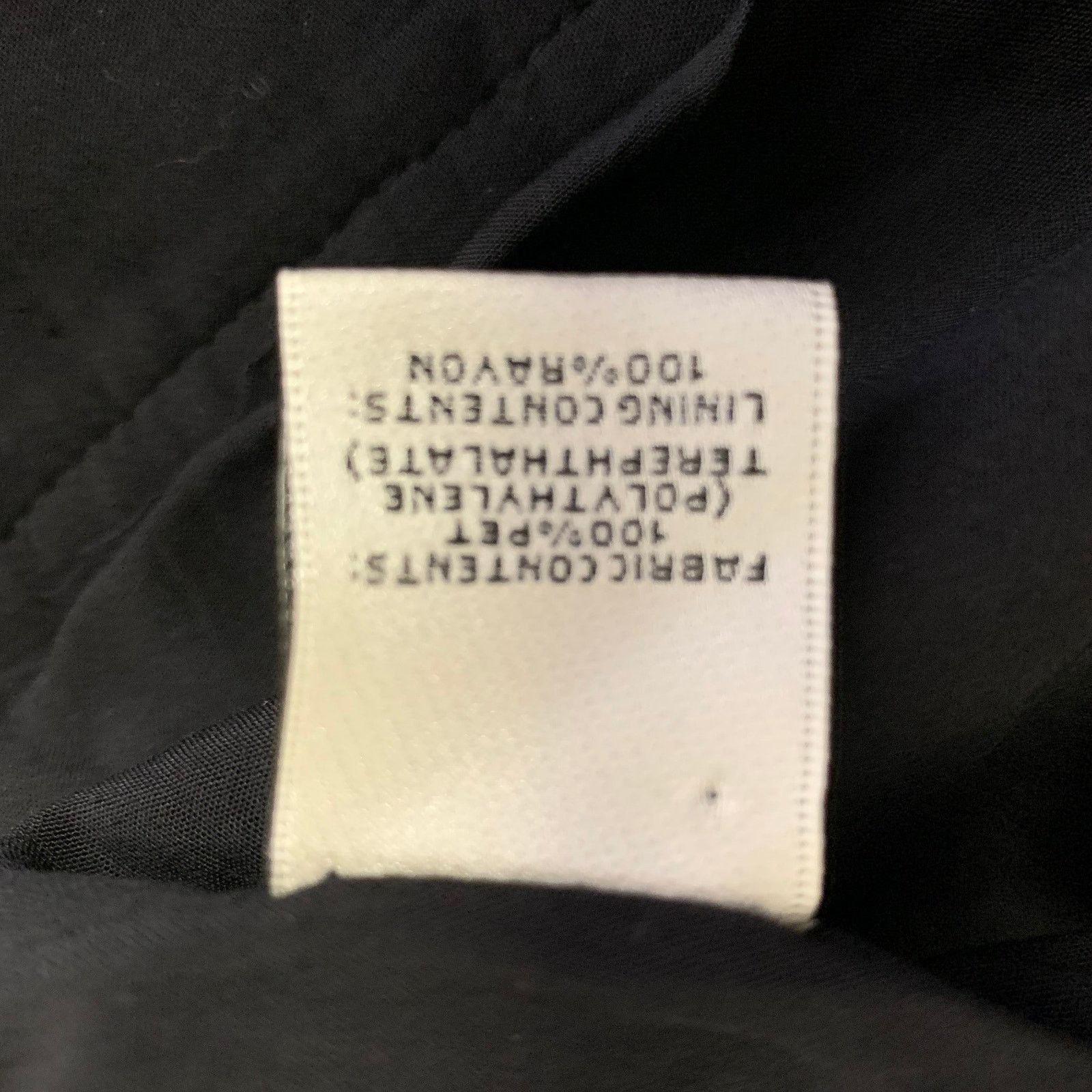 Neiman Marcus NEIMAN MARCUS M Black Polyethylene Sequined Snap Jacket Size M / US 6-8 / IT 42-44 - 7 Thumbnail