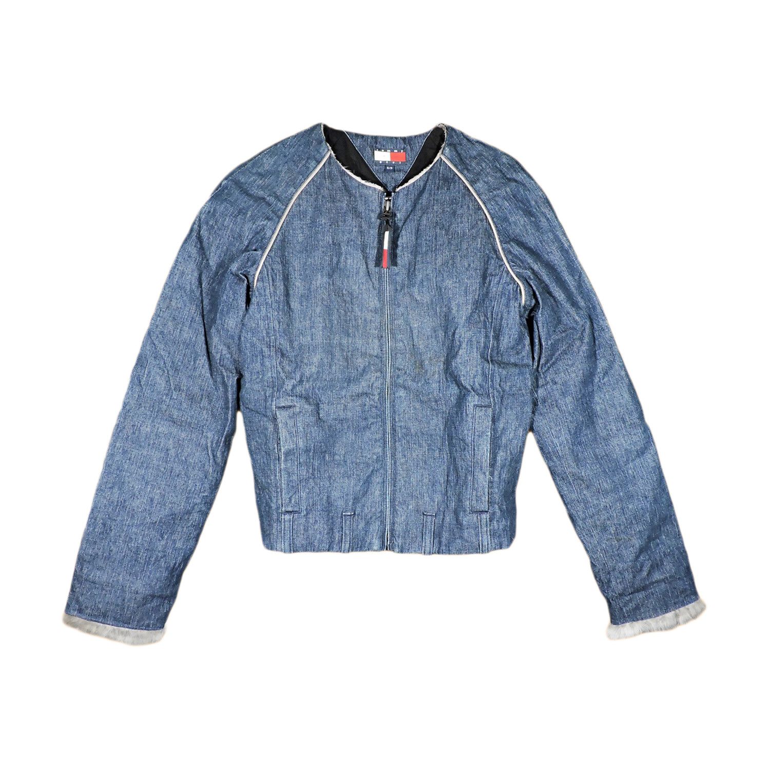 Tommy Hilfiger TOMMY HILFIGER GIRL DENIM JACKET Size S / US 4 / IT 40 - 1 Thumbnail