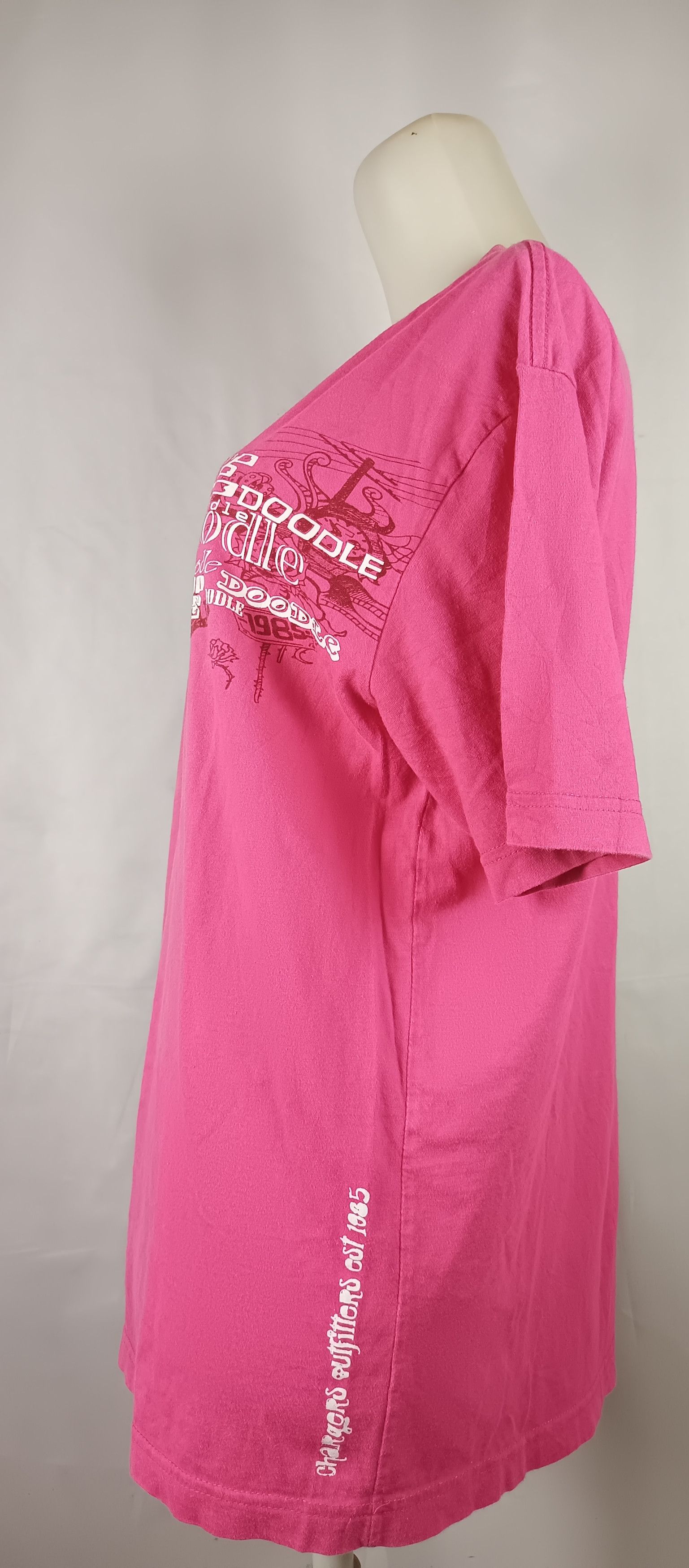 If Six Was Nine × Japanese Brand × Vintage Doodle Chargers Outfitters Est 1985 Size L / US 10 / IT 46 - 3 Thumbnail