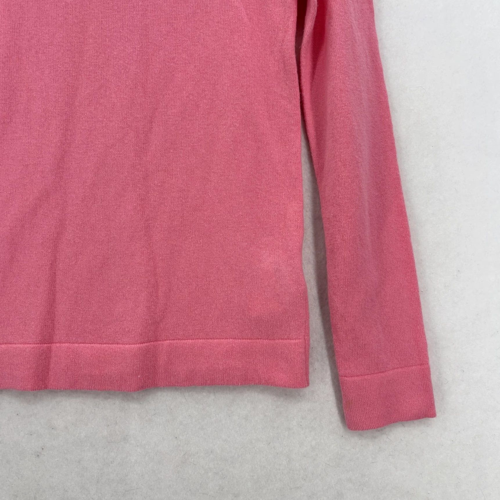J.Crew J.CREW Sweater Womens XXS Pink Crew Neck Knit Pullover Preppy Knitwear Lightweight All Seasons Pullover Women’s Casual Vintage: No Size XXS / US 00 / IT 34 - 3 Thumbnail