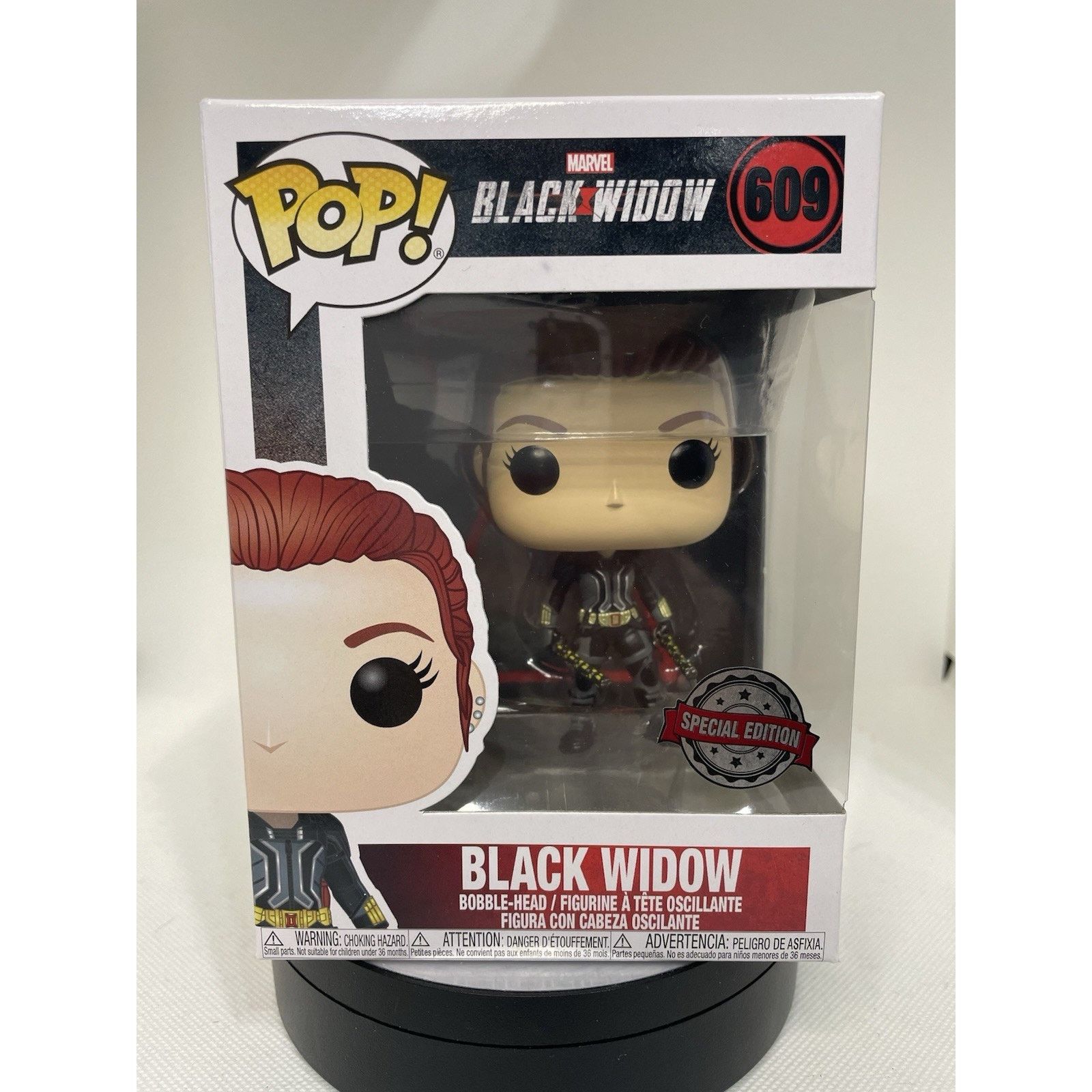 Marvel Comics Funko Pop! Vinyl: Black Widow - Special Edition #609 - Mint Size ONE SIZE - 1 Thumbnail