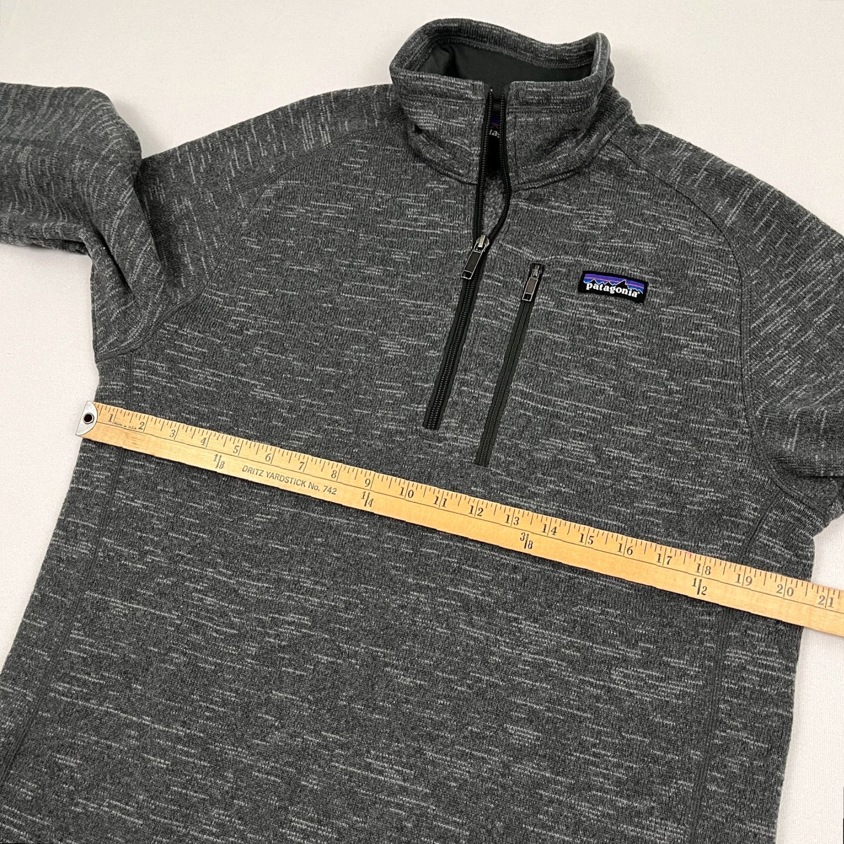 Patagonia Patagonia Better Sweater Mens M Heathered Gray 1/2 Zip Pullover Golf Hiking Prep Outdoor Casual Size US M / EU 48-50 / 2 - 5 Thumbnail