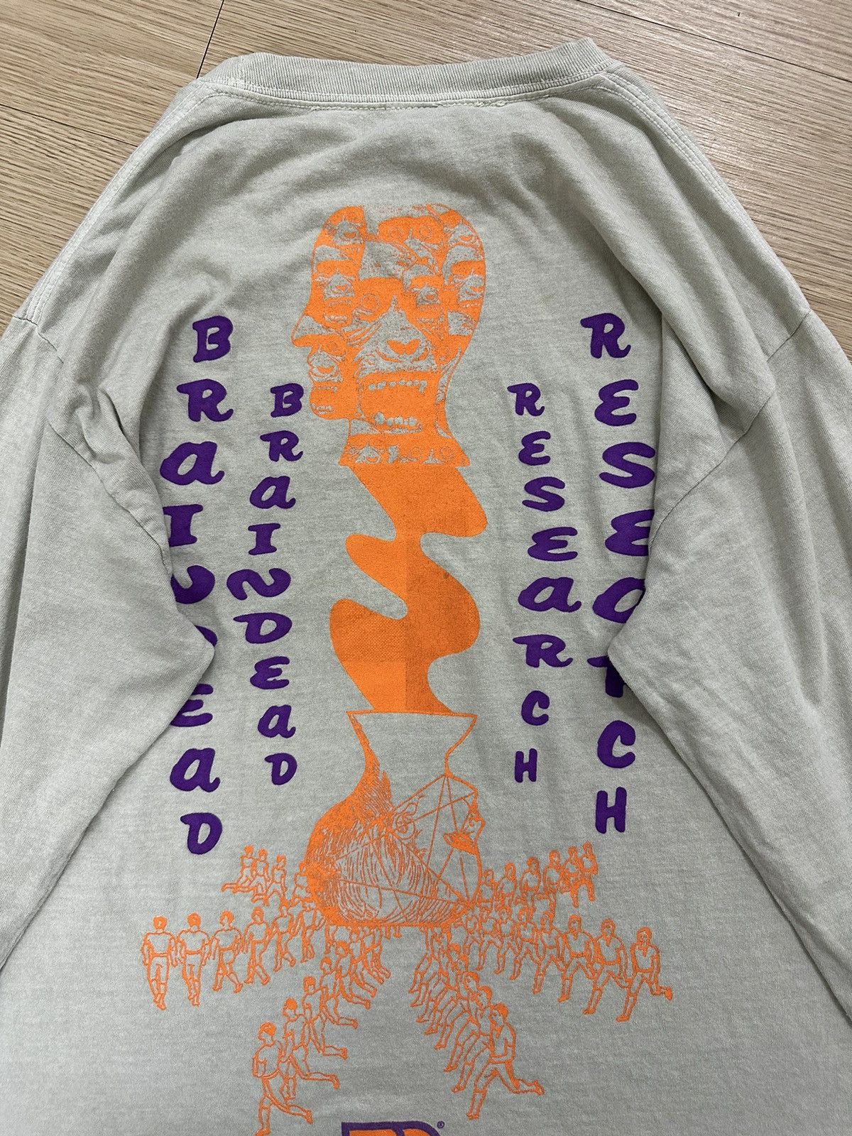 Brain Dead Brain Dead Vibration Long Sleeve Tee Size US M / EU 48-50 / 2 - 11 Thumbnail