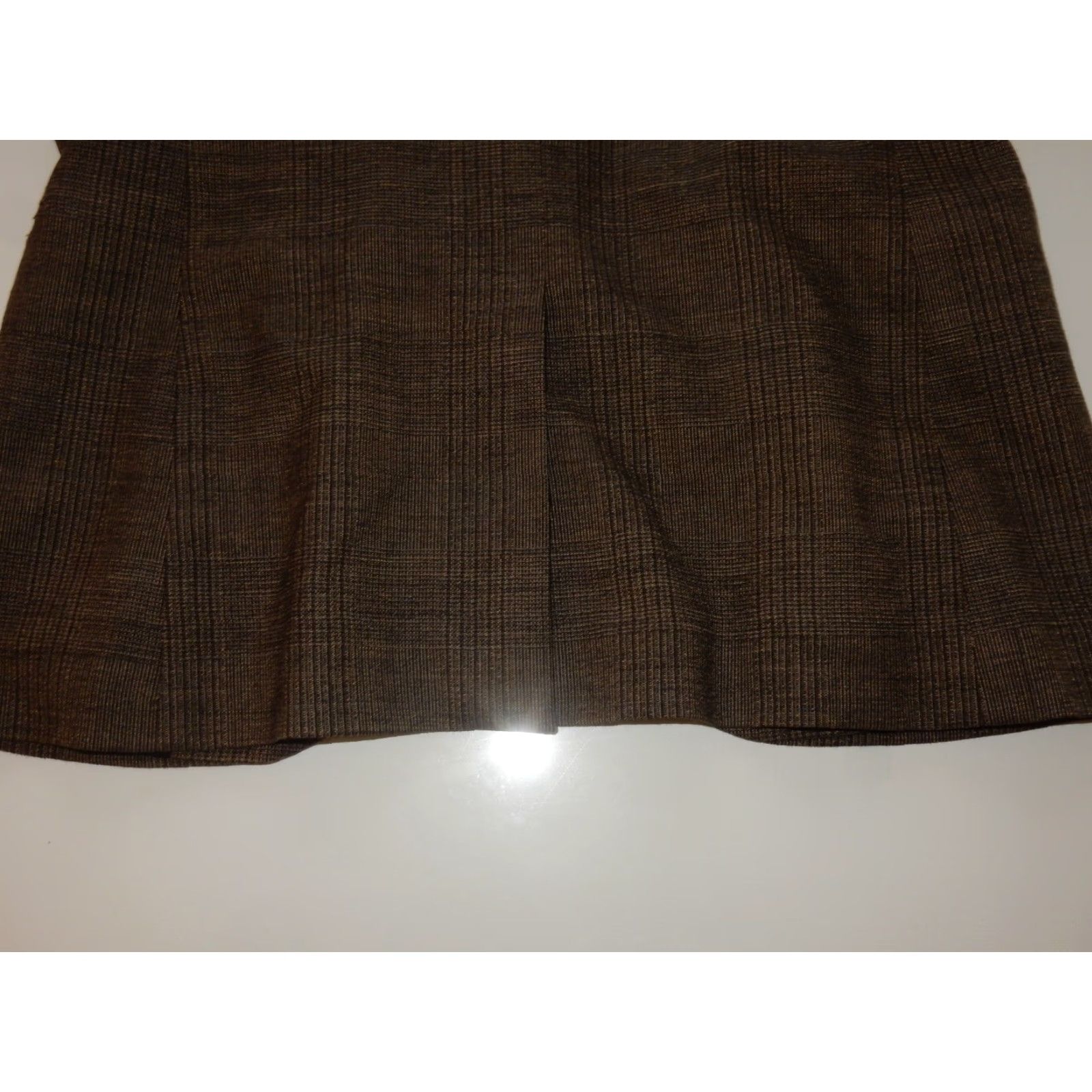 Juicy Couture Juicy Couture Blazer Sport Coat Jacket 40 Brown Wool Plaid Men Mens Size 40 Blazer Coat 98% Wool 2% Spandex Dirty English Size 40R - 5 Thumbnail