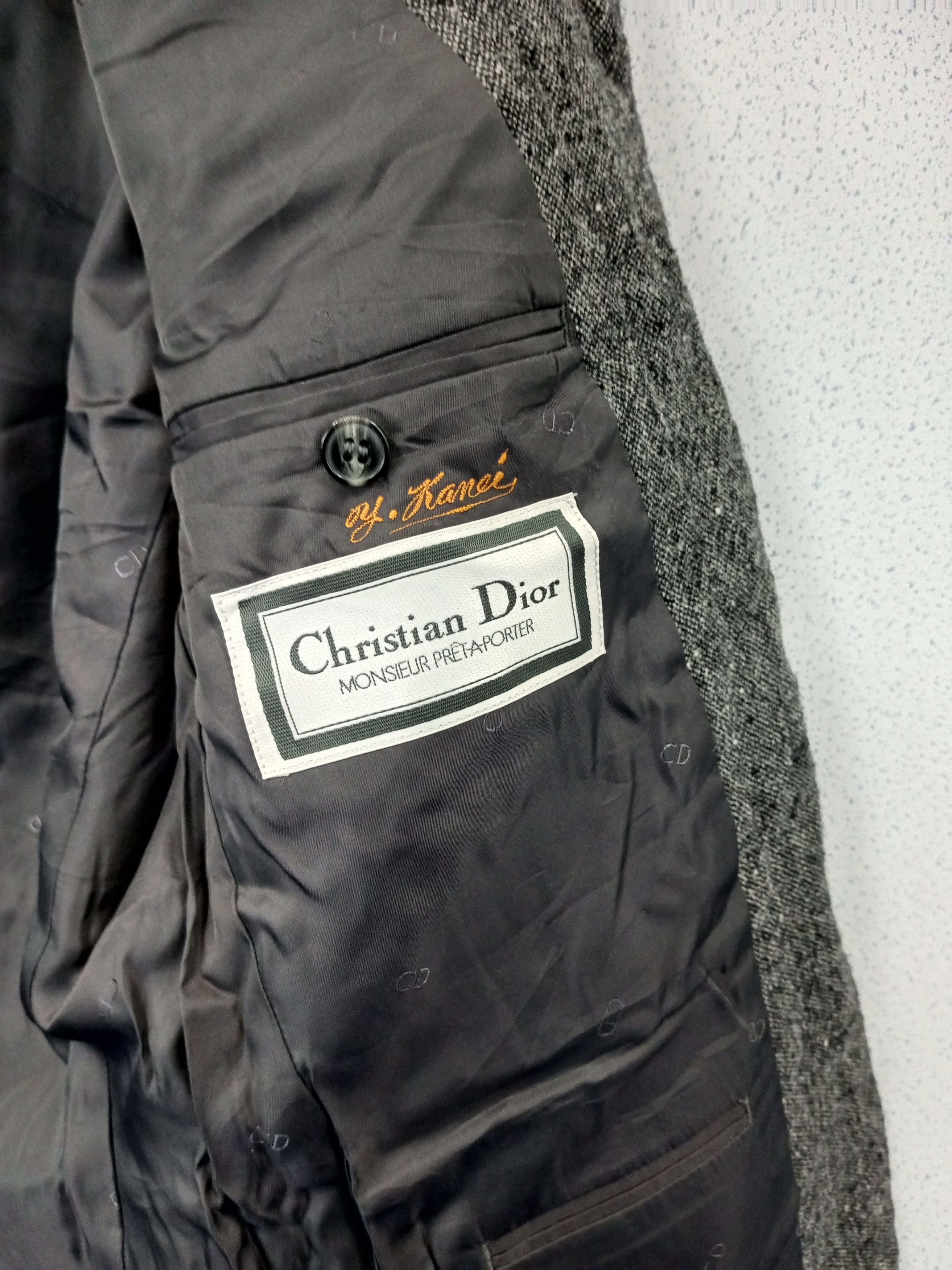 Christian Dior Monsieur Christian Dior Monsiour Vintage Blazer Size 44R - 15 Thumbnail