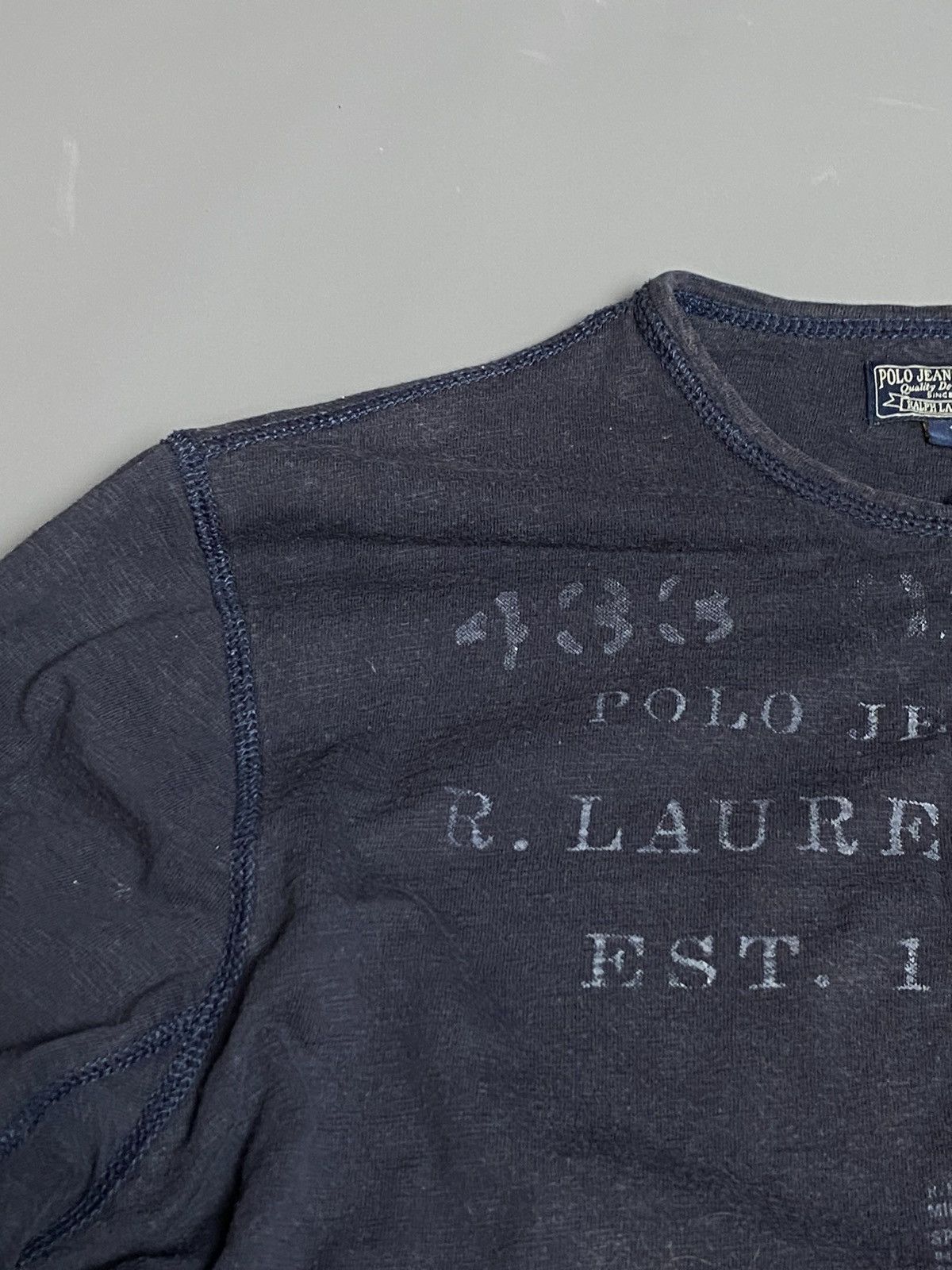 Polo Ralph Lauren Vintage Polo Jeans Co Ralph Lauren Long Sleeve Shirt Size L Size US L / EU 52-54 / 3 - 3 Thumbnail