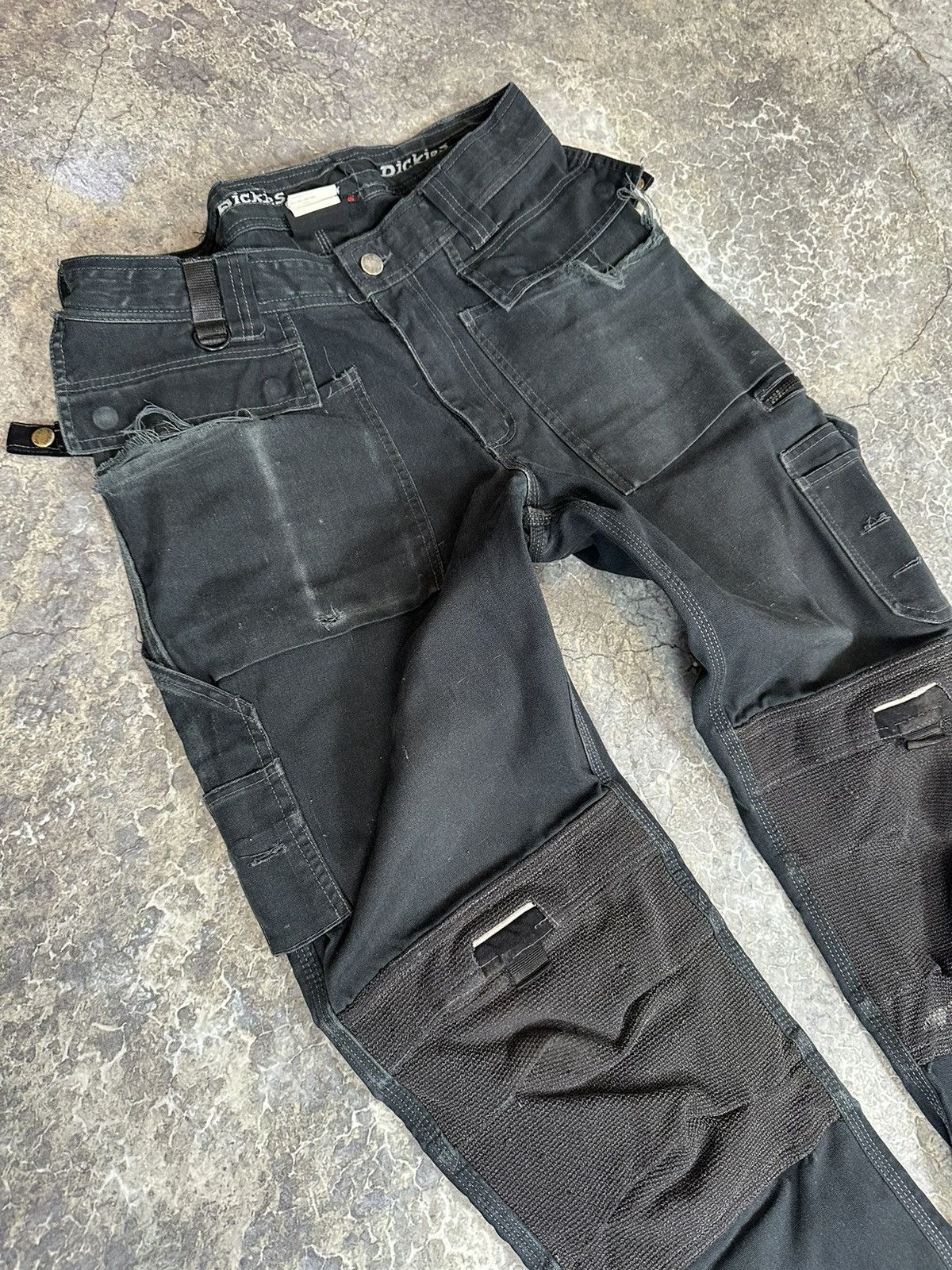Dickies × Vintage Vintage Thrashed Dickies Workwear Pants Size US 32 / EU 48 - 5 Thumbnail