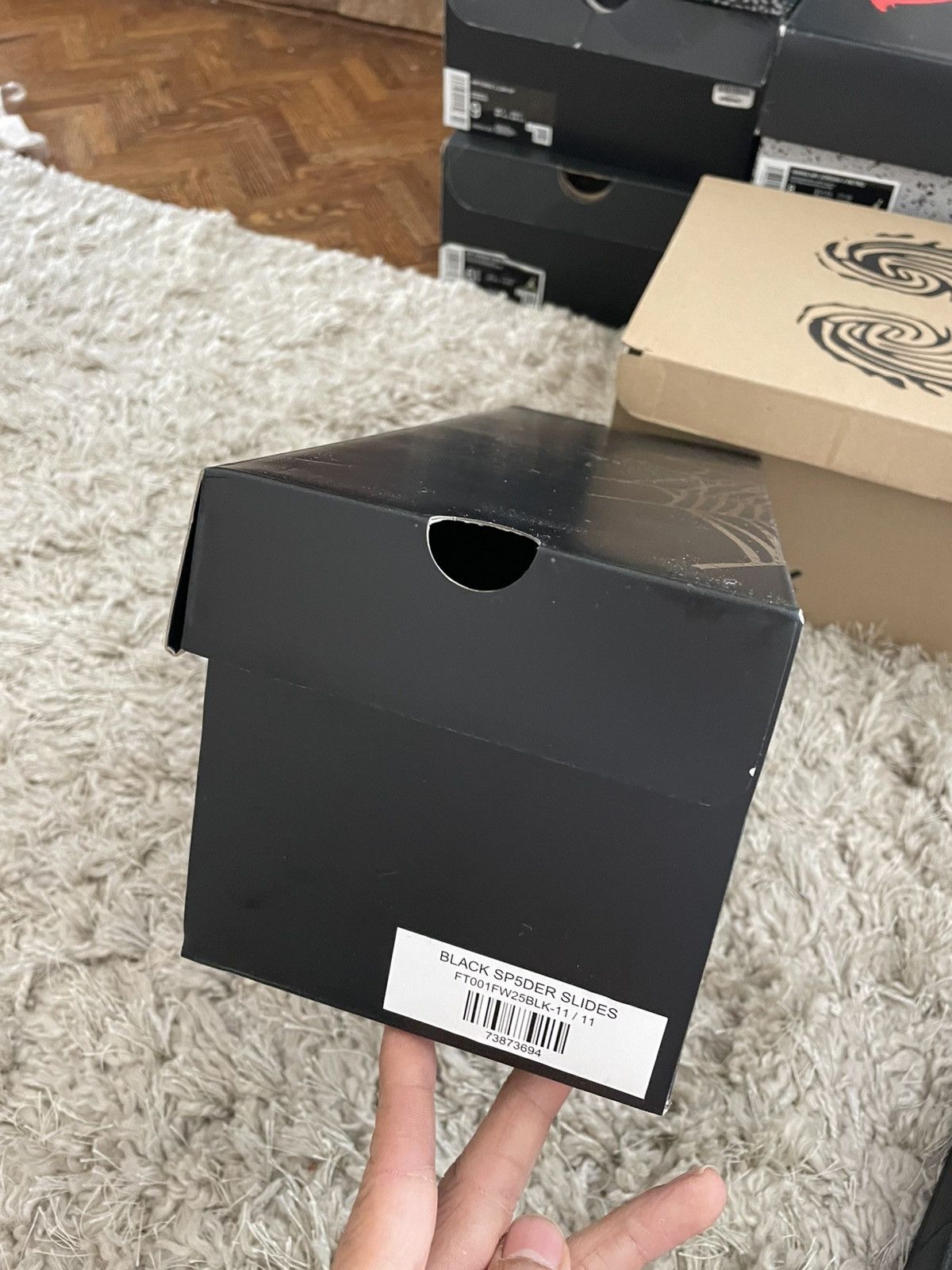 Sp5der Sp5der Black Slides Size US 11 / EU 44 - 10 Thumbnail