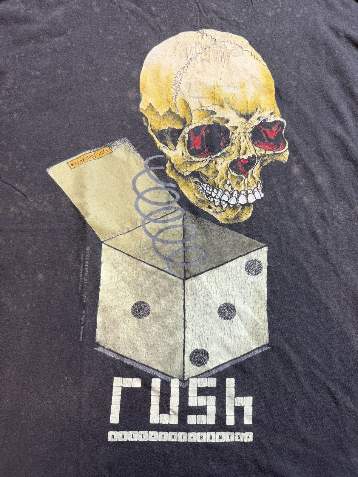 Band Tees × Vintage Vintage Y2K Vintage Rush Roll The Bones Single Stitch USA Size US M / EU 48-50 / 2 - 2 Thumbnail