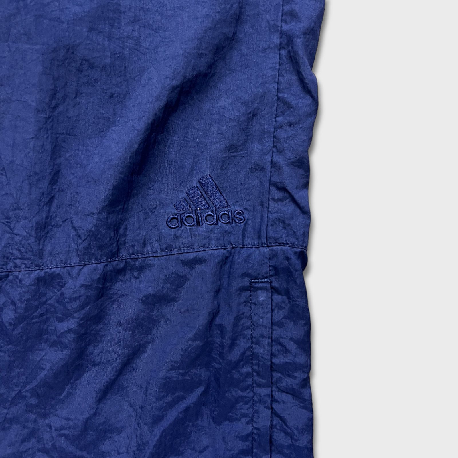 Adidas × Vintage Vintage 90s Adidas Track Pants Large Stripe Spell Out Jogger Size US 30 / EU 46 - 4 Thumbnail