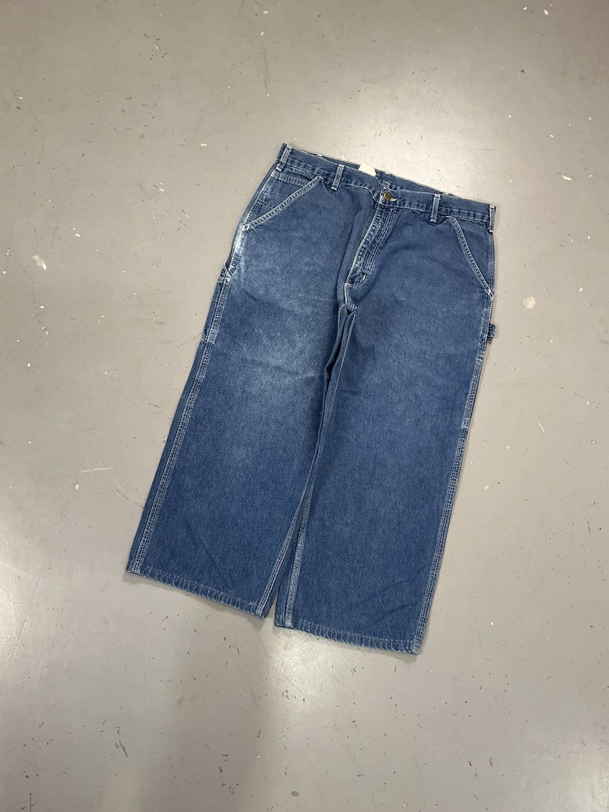 Carhartt × Vintage Vintage Carhartt b13 DST carpenter denim Size US 38 / EU 54 - 3 Thumbnail