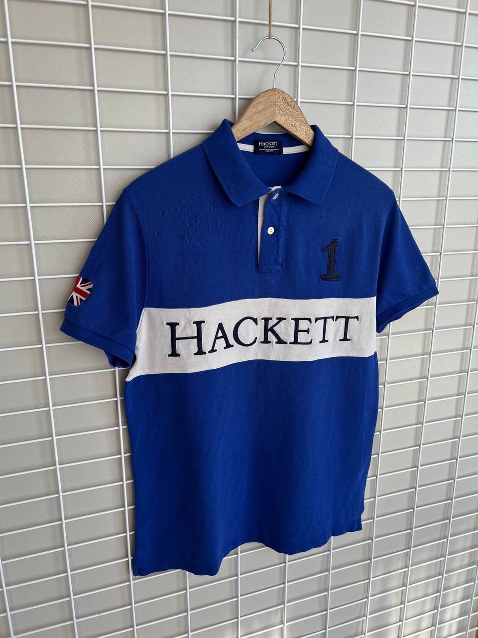 Hackett Hackett London Panel Polo Shirt Great Britain Men Size M Size US M / EU 48-50 / 2 - 5 Thumbnail