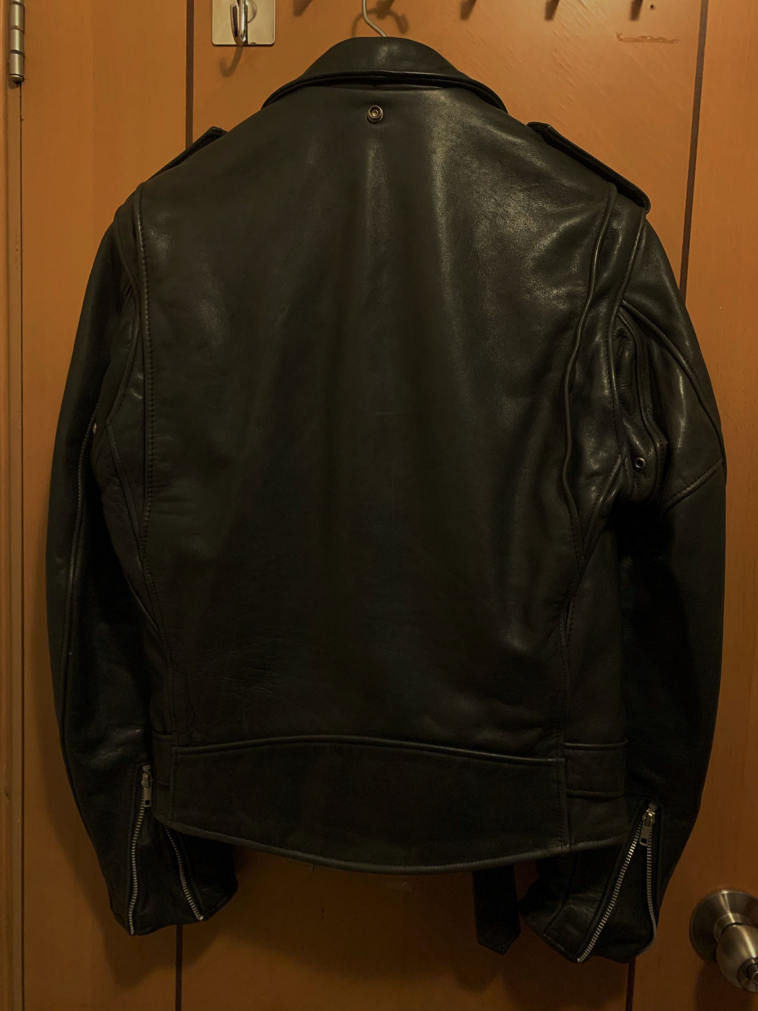 Schott Schott 118 Leather Jacket Vintage Double Cowhide Size US S / EU 44-46 / 1 - 2 Thumbnail