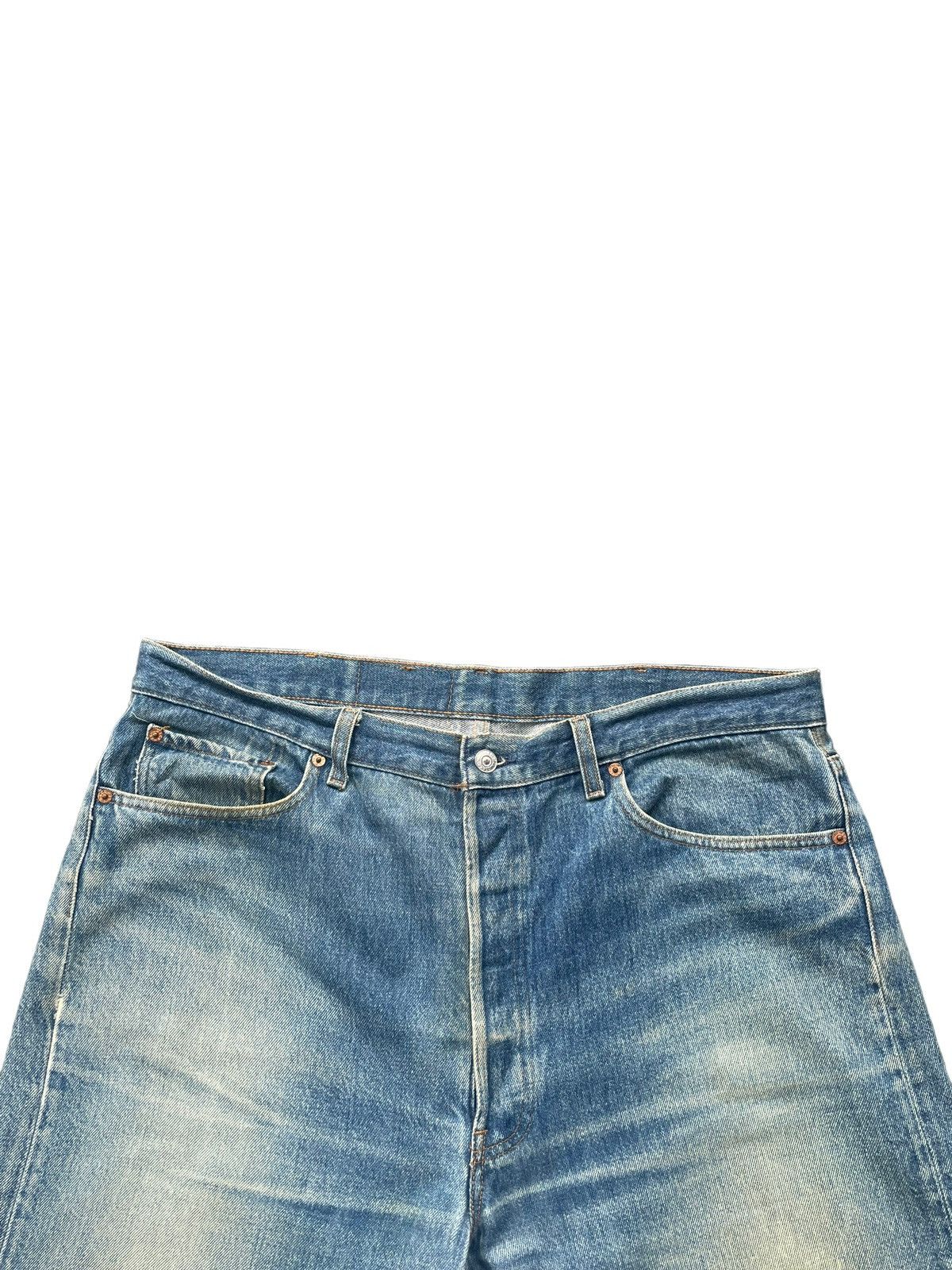 Levi's Vintage 1994 Levis 501 e Faded Denim Size US 39 - 6 Thumbnail