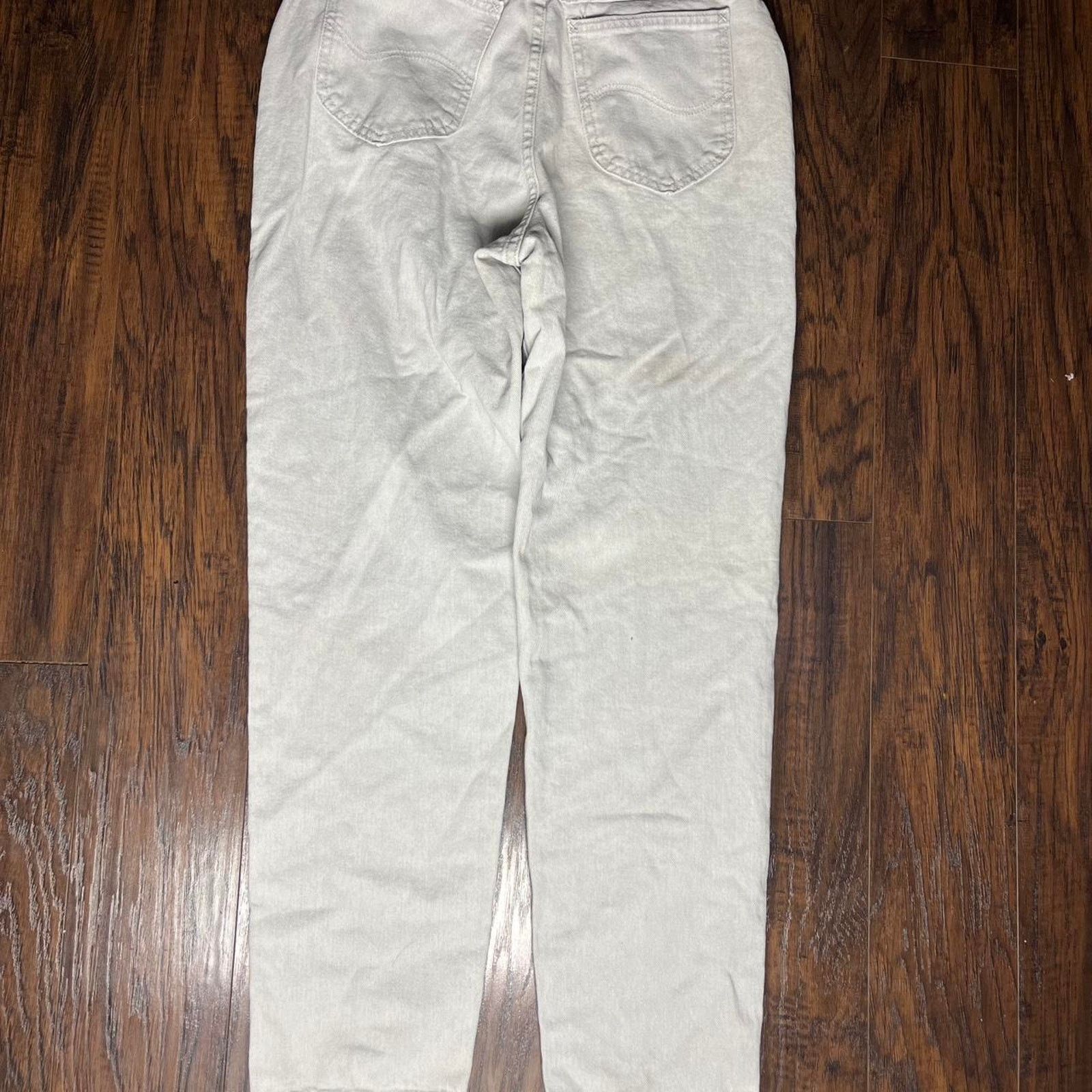 Other Vintage white denim jeans women Size 34" / US 12 / IT 48 - 2 Thumbnail