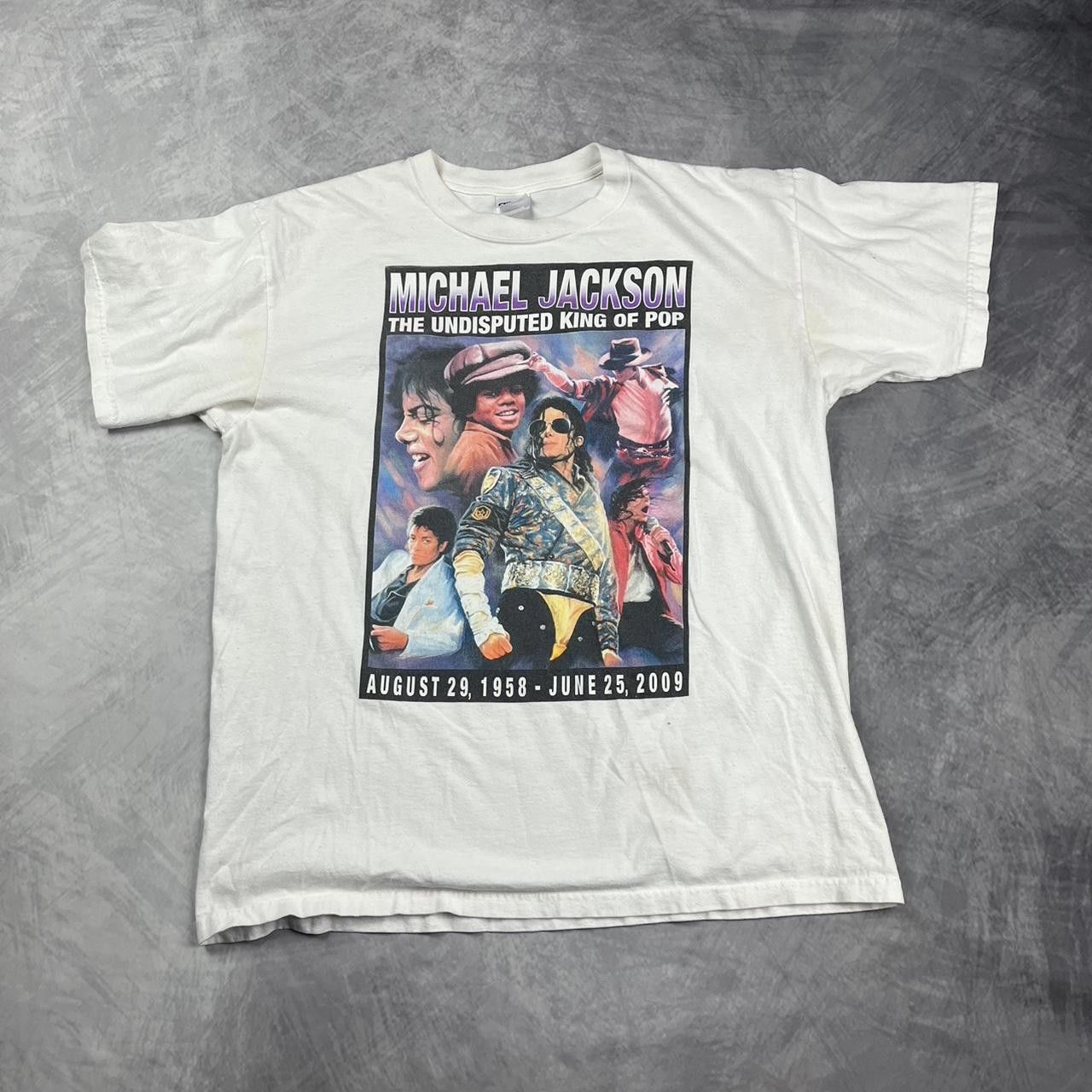 Anvil Y2K Michael Jackson shirt Size US L / EU 52-54 / 3 - 1 Thumbnail