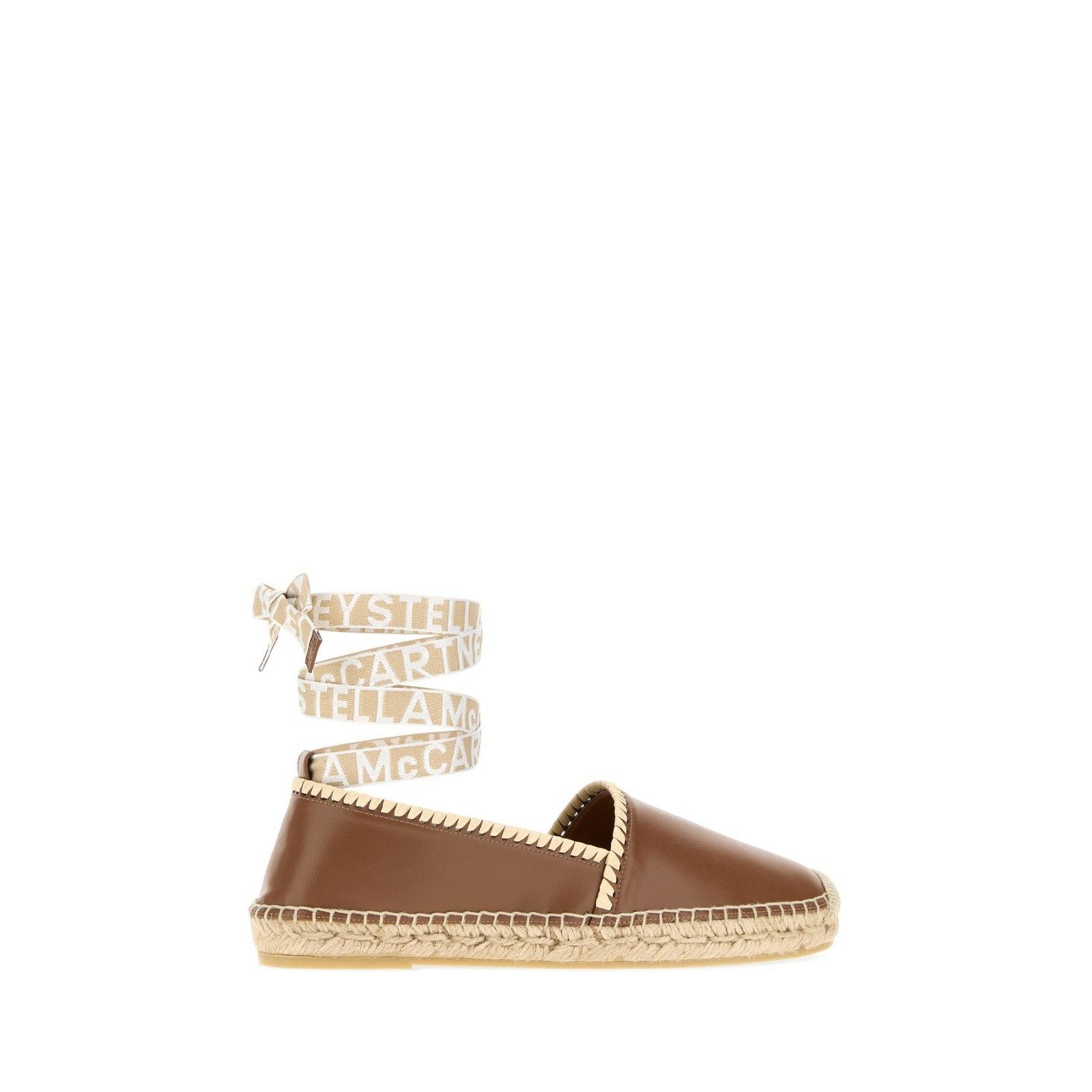 Stella McCartney STELLA MCCARTNEY 'Gaia' Brown Espadrilles New & Authentic (W Size US 8 / IT 38 - 3 Thumbnail