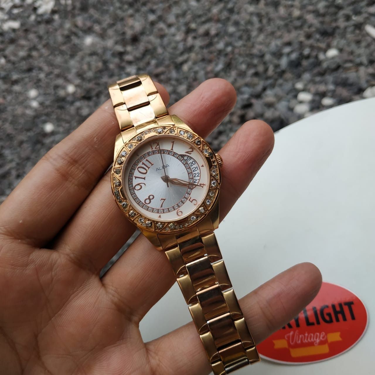 ALBA × Japanese Brand × Vintage Vintage watch alba gold Size ONE SIZE - 2 Thumbnail