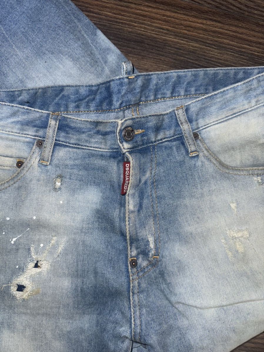 Dsquared2 DSquared2 Slim Fit Denim Jeans Size US 30 / EU 46 - 4 Thumbnail