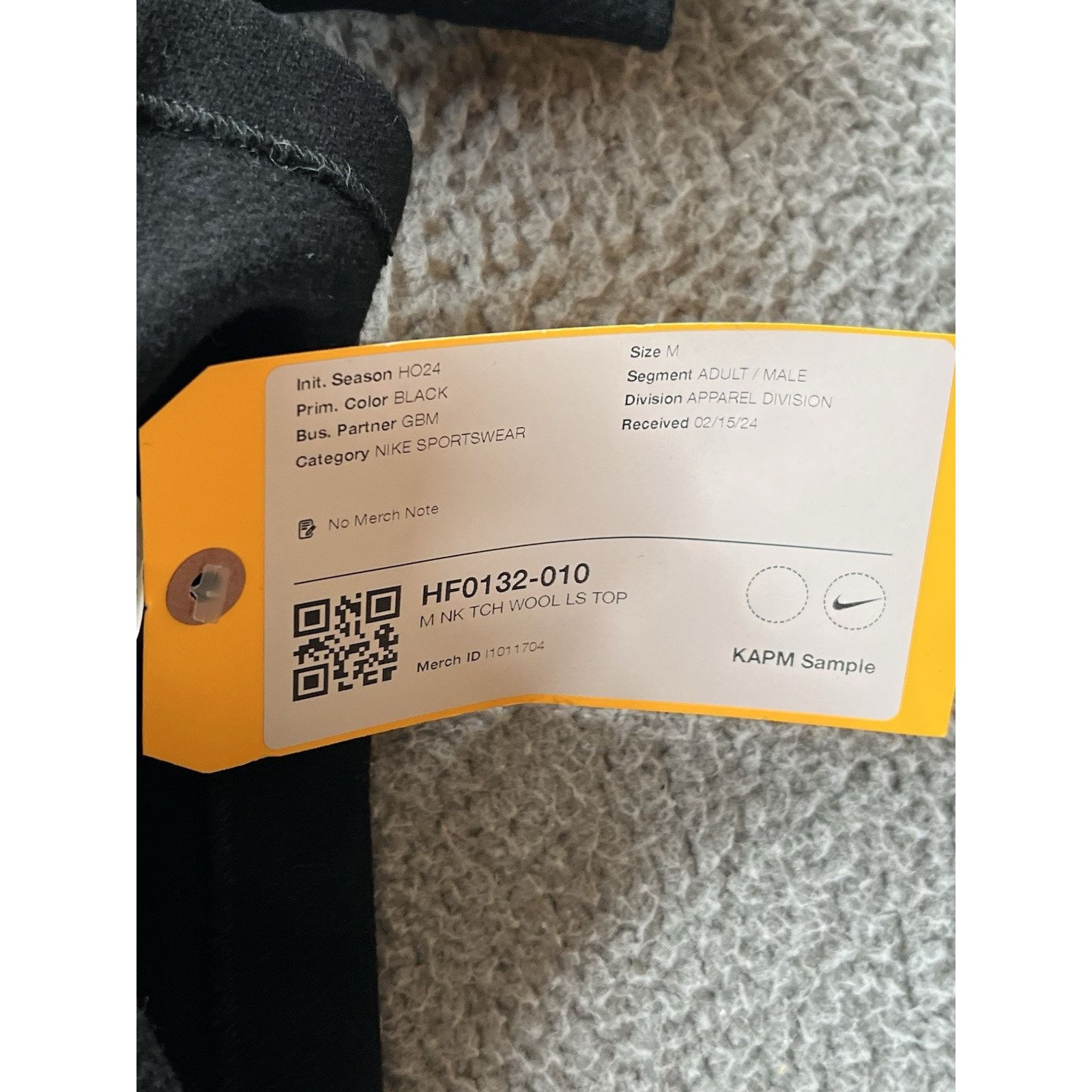 Nike Nike Tech Fleece Reimagined Shacket Black Men’s Size Medium Size US M / EU 48-50 / 2 - 5 Thumbnail