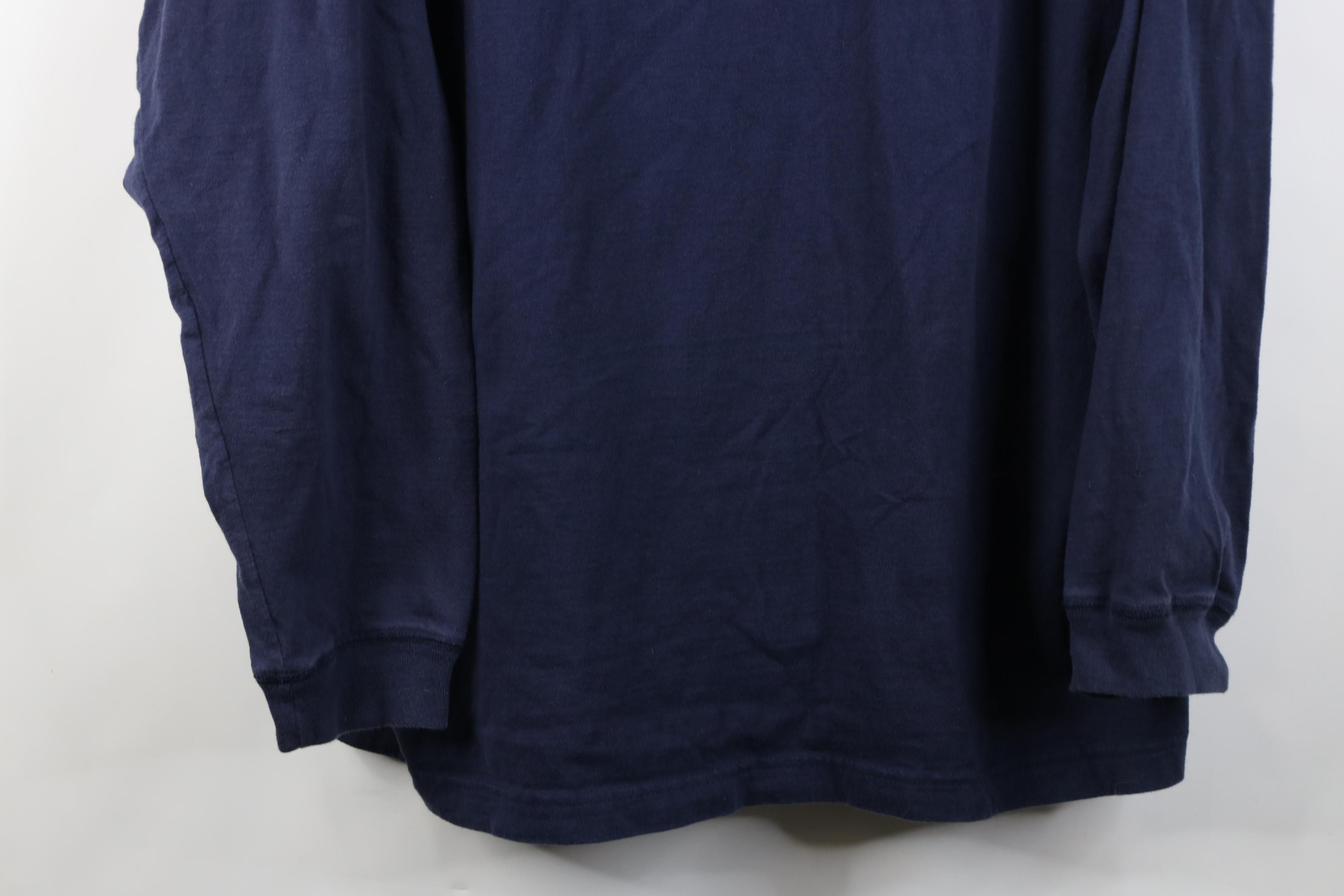 Vintage Vintage 90s Streetwear Heavyweight Long Sleeve T-Shirt Size US XXL / EU 58 / 5 - 3 Thumbnail