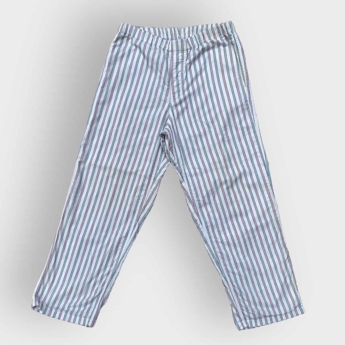 image of Comme Des Garcons x Comme Des Garcons Homme Ss04 Stripe Drawstring Lounge Pants, Men's (Size 32)