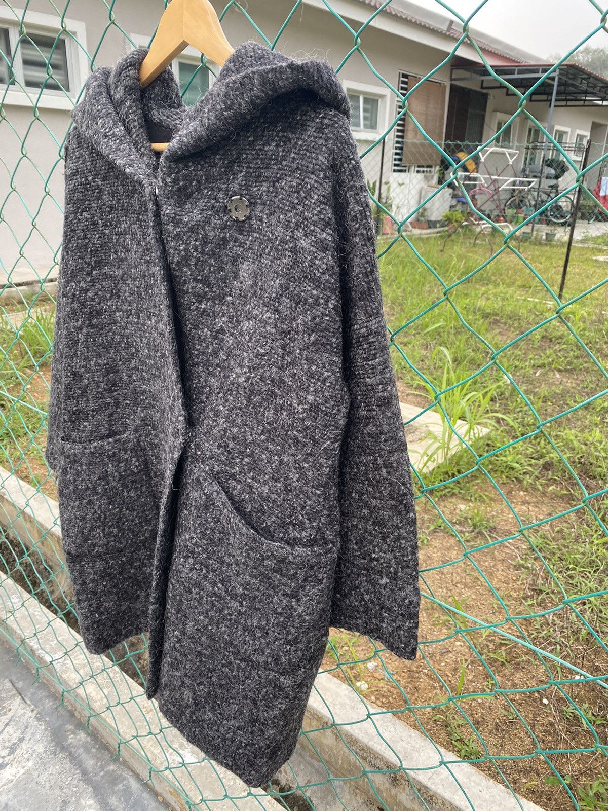 URBAN RESEARCH DOORS Urban Research Door Mohair Hooded Jacket Size L / US 10 / IT 46 - 6 Thumbnail