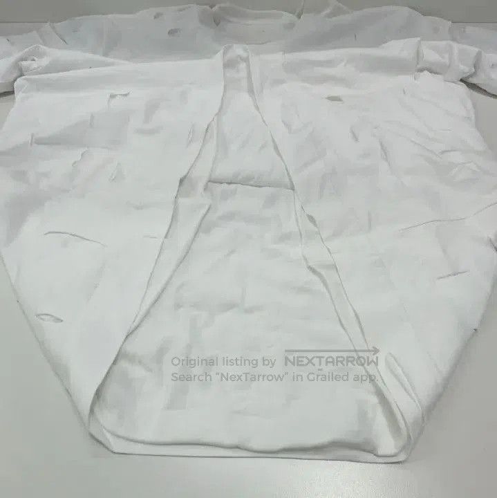 Givenchy Givenchy SS23 Logo Print Distressed Short Sleeve T-Shirt. Size US L / EU 52-54 / 3 - 6 Thumbnail