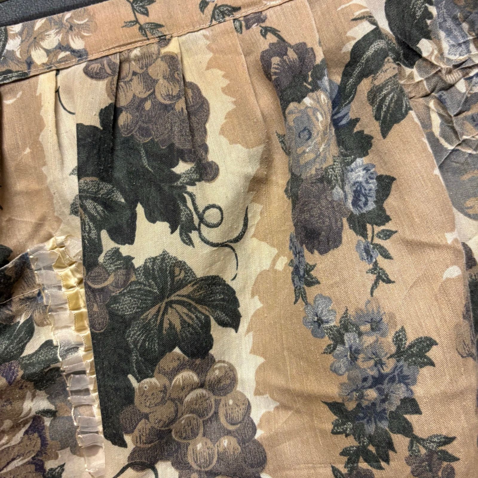 Handmade Handmade Vintage Waist Apron Wrap Cottage Granny Eyelet Lace Size ONE SIZE - 10 Thumbnail