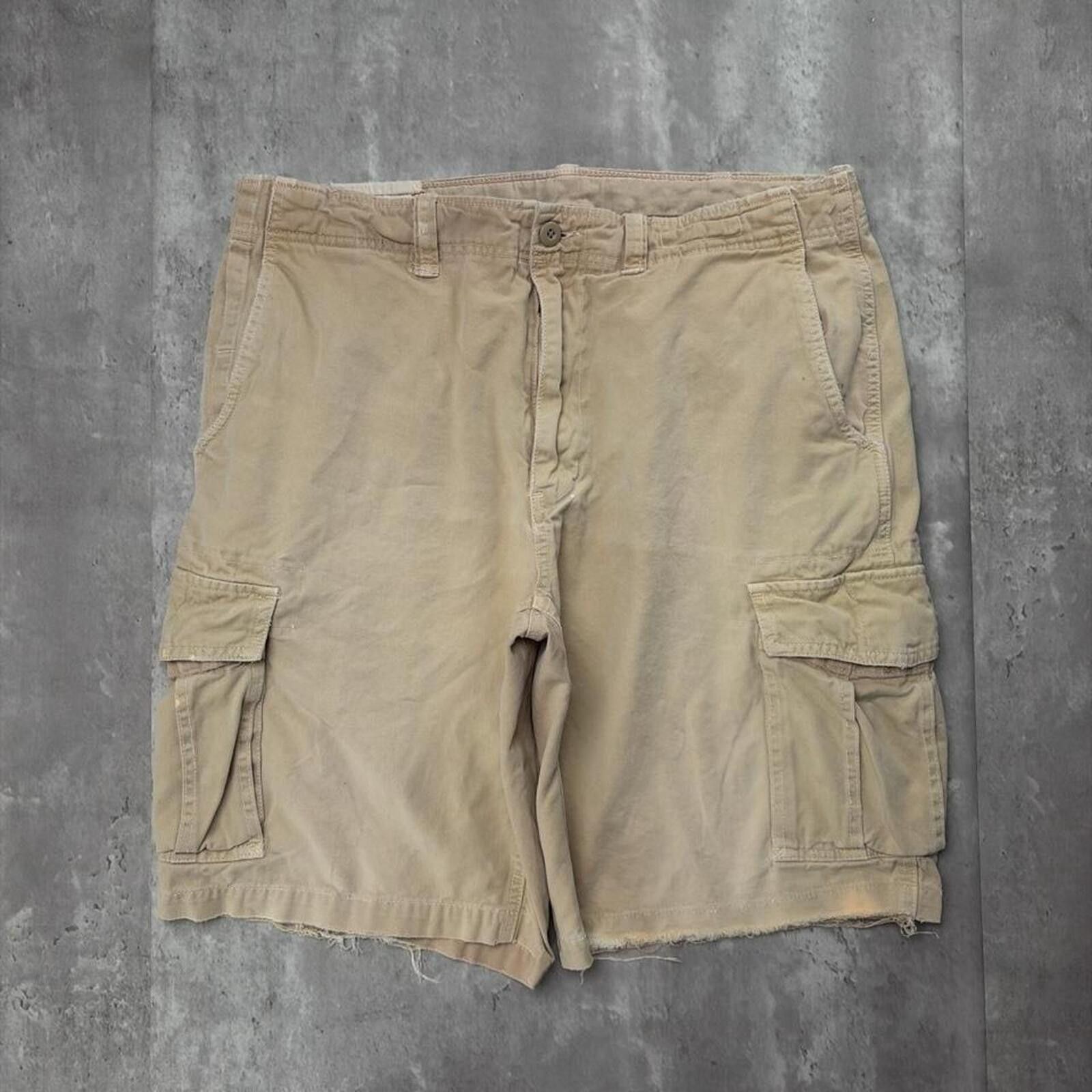 American Eagle Outfitters Vintage American Eagle Grunge Baggy Skater Cargo Shorts Size US 36 / EU 52 - 2 Thumbnail