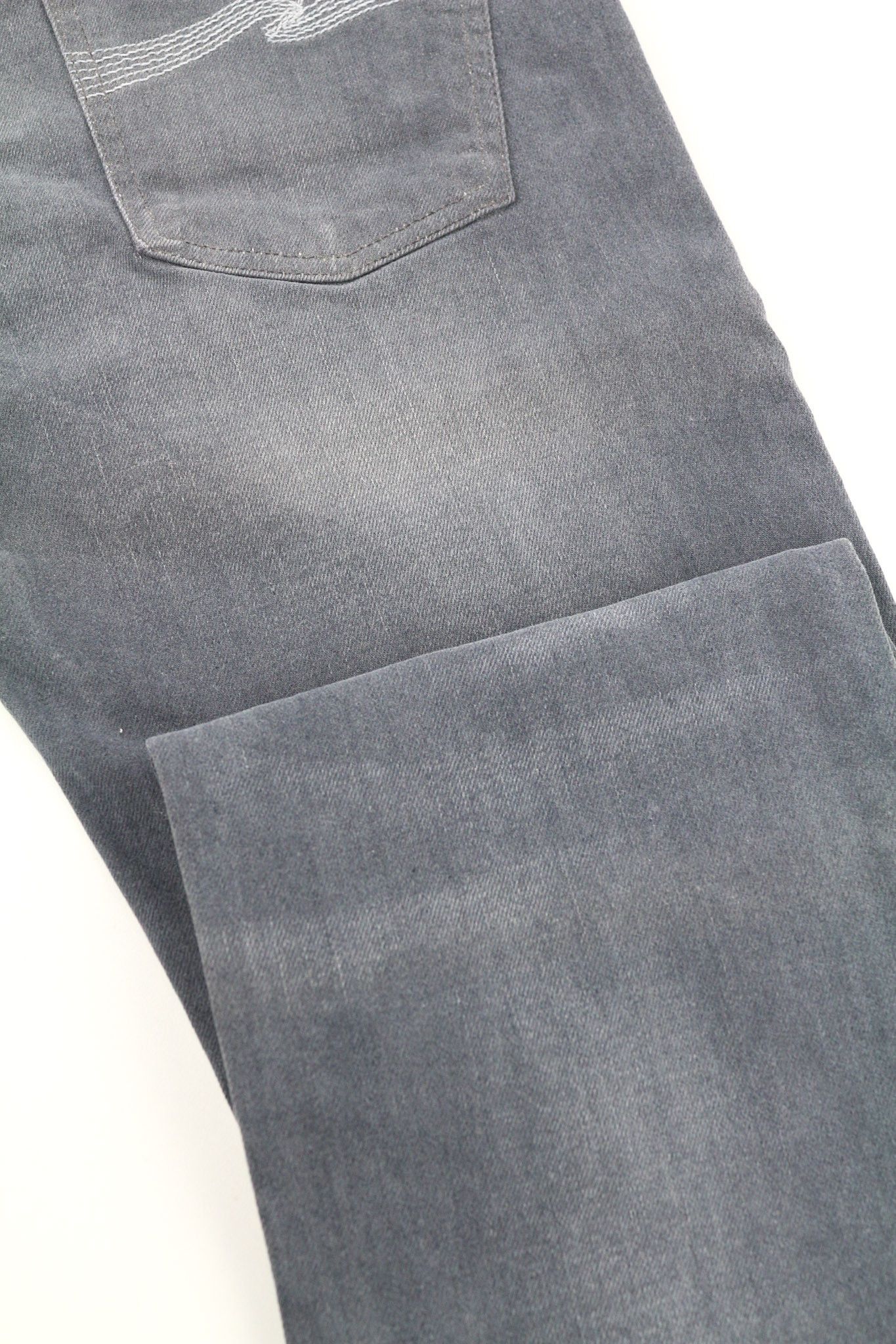 Nudie Jeans THIN FINN W32/L32 Slim Wash Grey Cotton Elastane 80652 Size US 32 / EU 48 - 10 Thumbnail