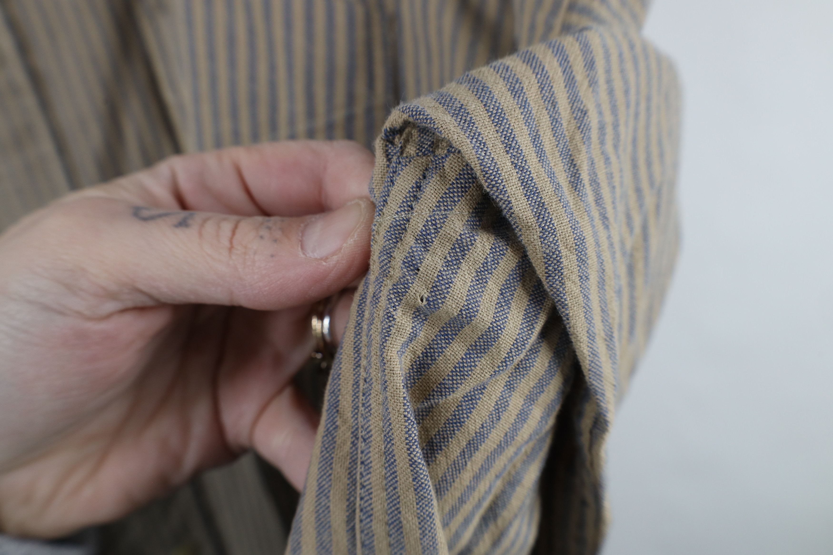 Vintage Vintage 90s Streetwear Collared Button Down Shirt Cotton Size US XL / EU 56 / 4 - 5 Thumbnail