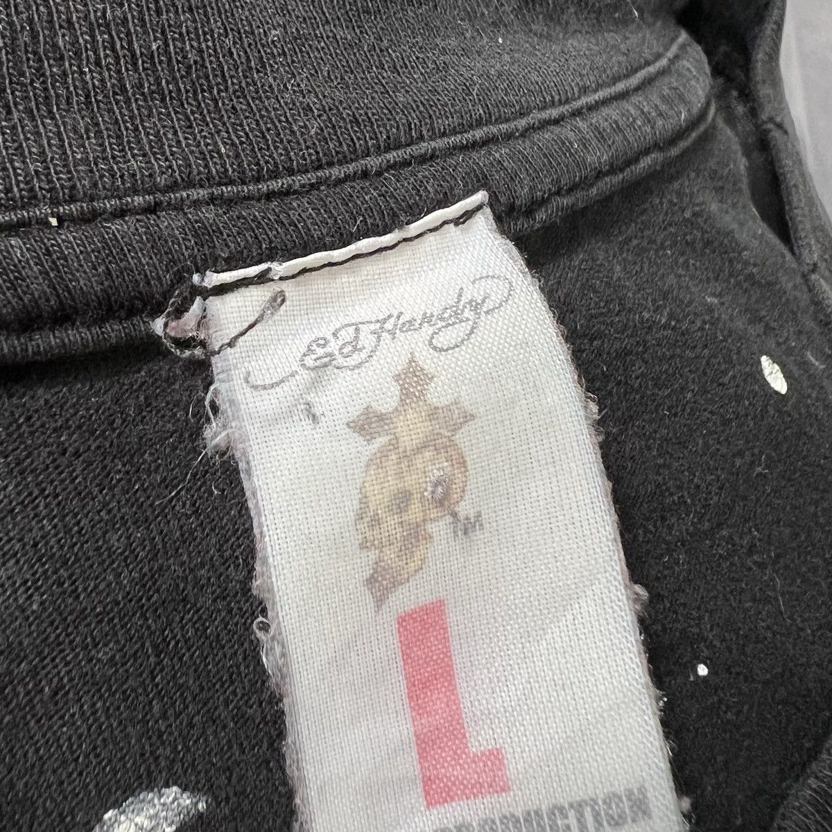 Ed Hardy × Vintage Ed Hardy 2000s Vintage Black Long Sleeve (Size L) Size US L / EU 52-54 / 3 - 5 Thumbnail