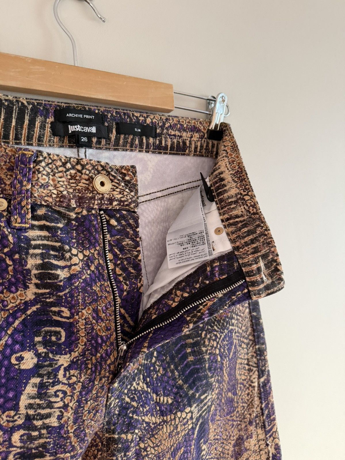 Just Cavalli Just Cavalli Paisley Archive Print Trousers Size US 29 - 4 Thumbnail