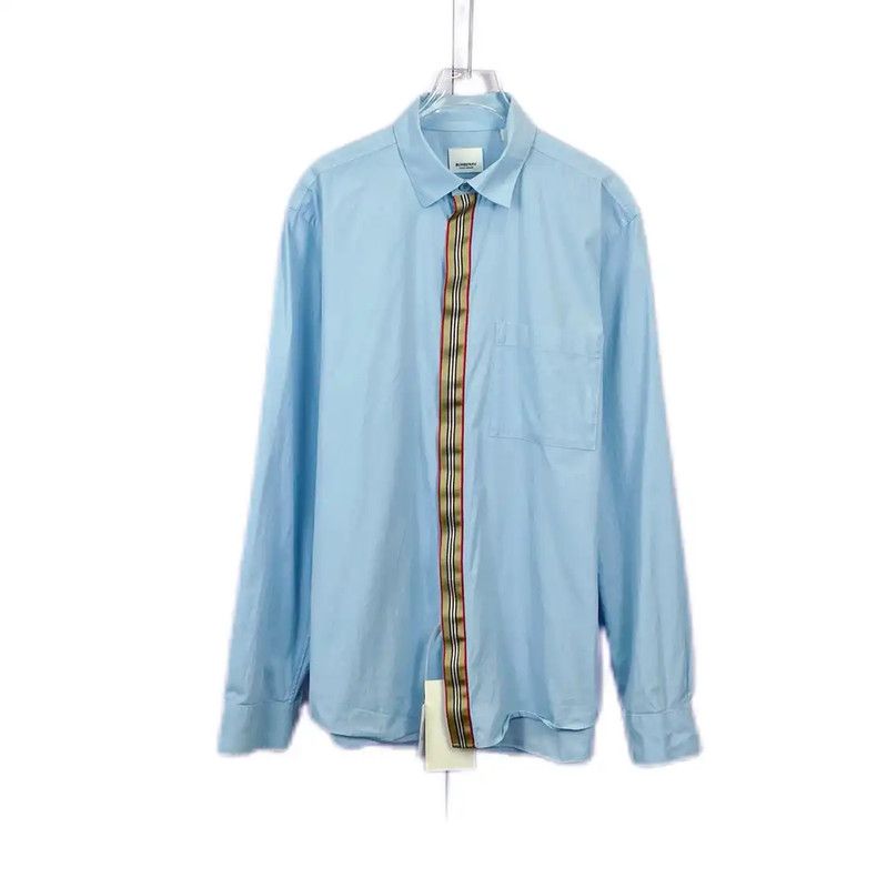 Burberry Burberry Women's M Blue Long Sleeve Shirt Size M / US 6-8 / IT 42-44 - 1 Thumbnail