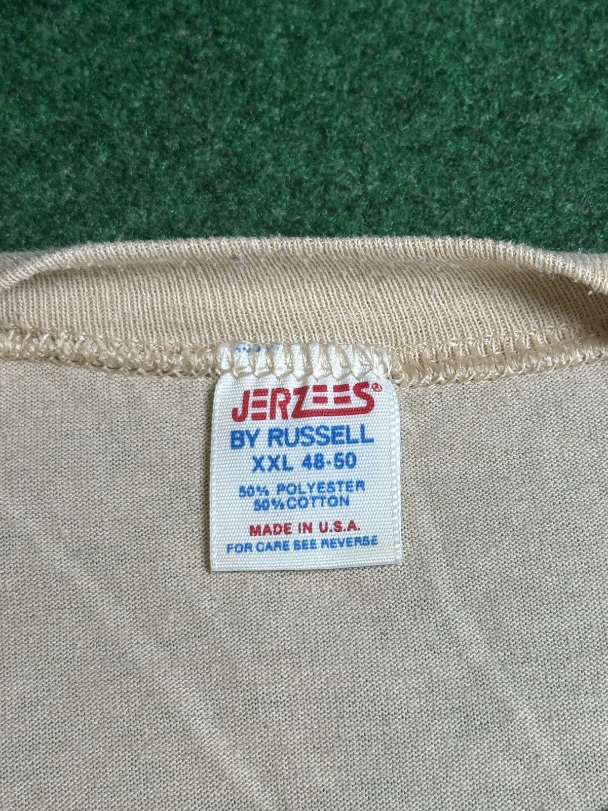 Jerzees × Russell Athletic × Vintage Vintage 80s GE General Electric Safety Awareness T Shirt Size US XXL / EU 58 / 5 - 3 Thumbnail