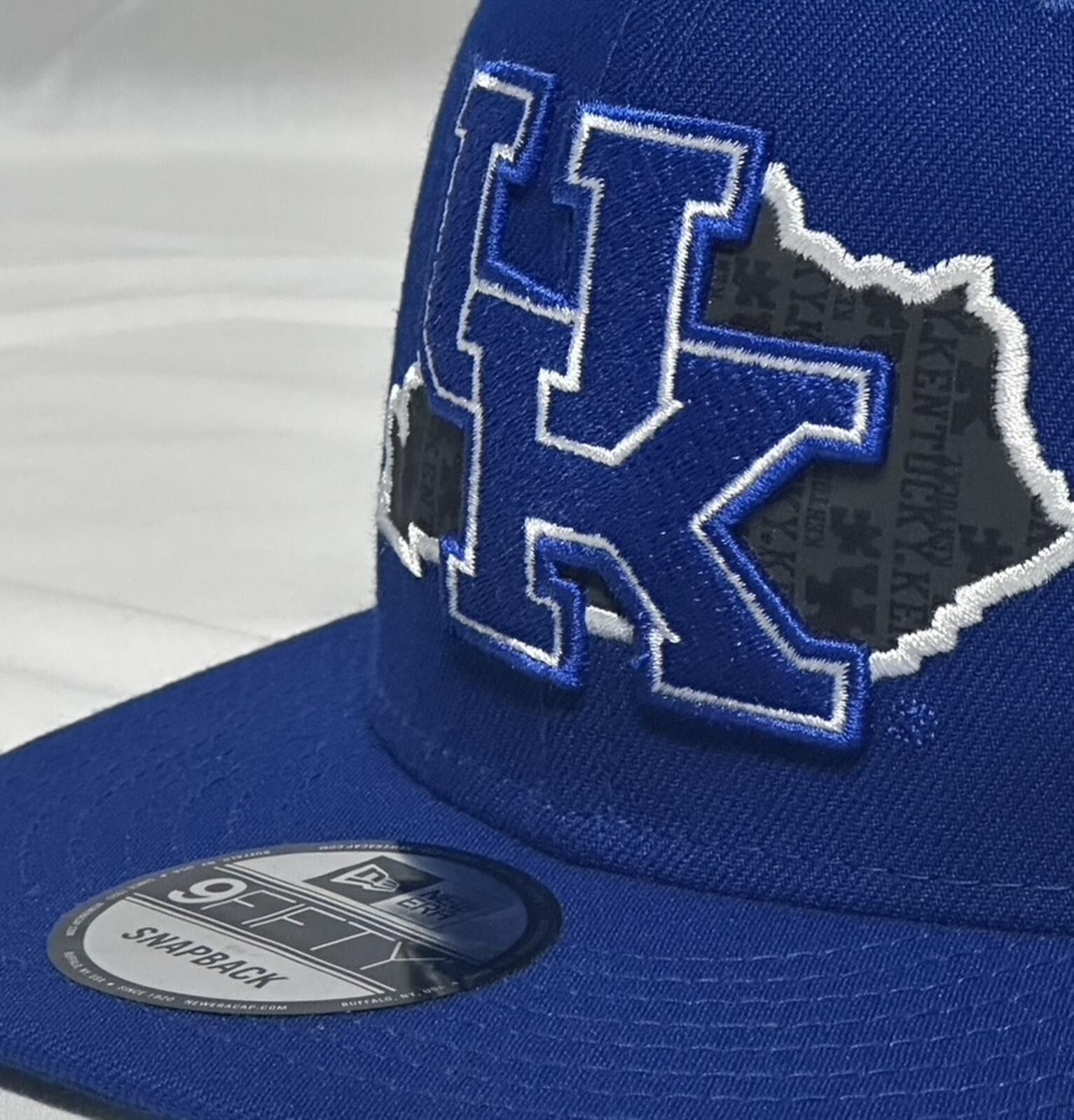 New Era New Era Kentucky Wildcats Reflective State 9FIFTY Snapback Size ONE SIZE - 6 Thumbnail