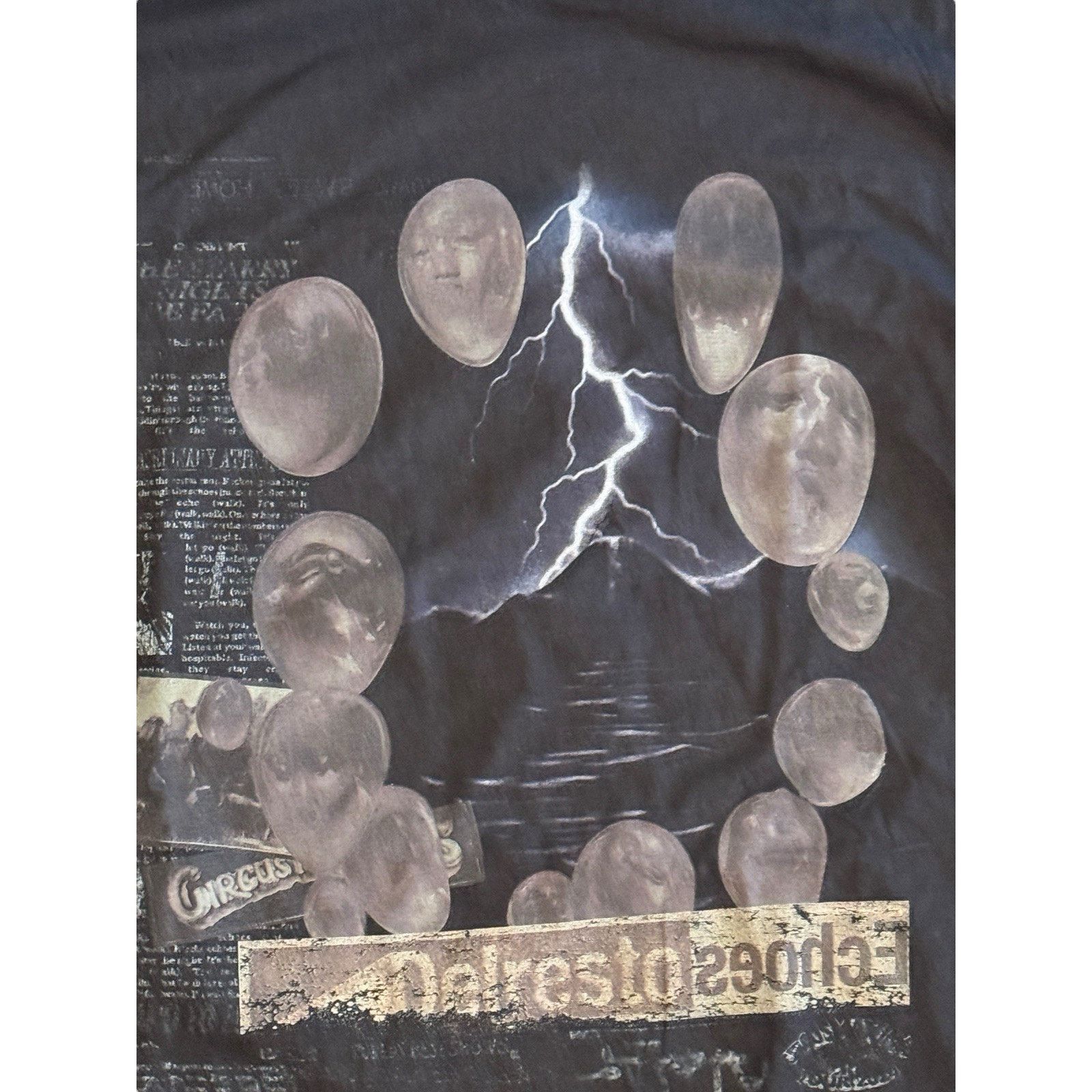 Travis Scott Euro Exclusive Delestro Echos T-shirt Italy Tour Cactus Jack Size US XL / EU 56 / 4 - 5 Thumbnail