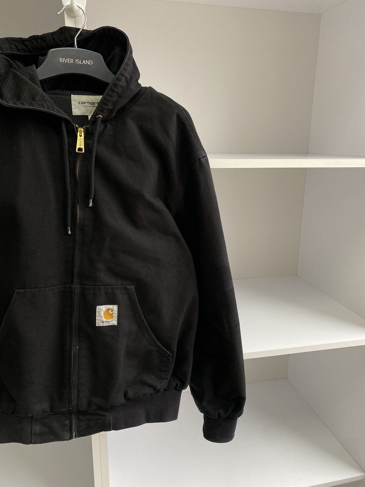 Carhartt × Vintage Vintage Cathartt 90s style Active black jacket Size US M / EU 48-50 / 2 - 5 Thumbnail