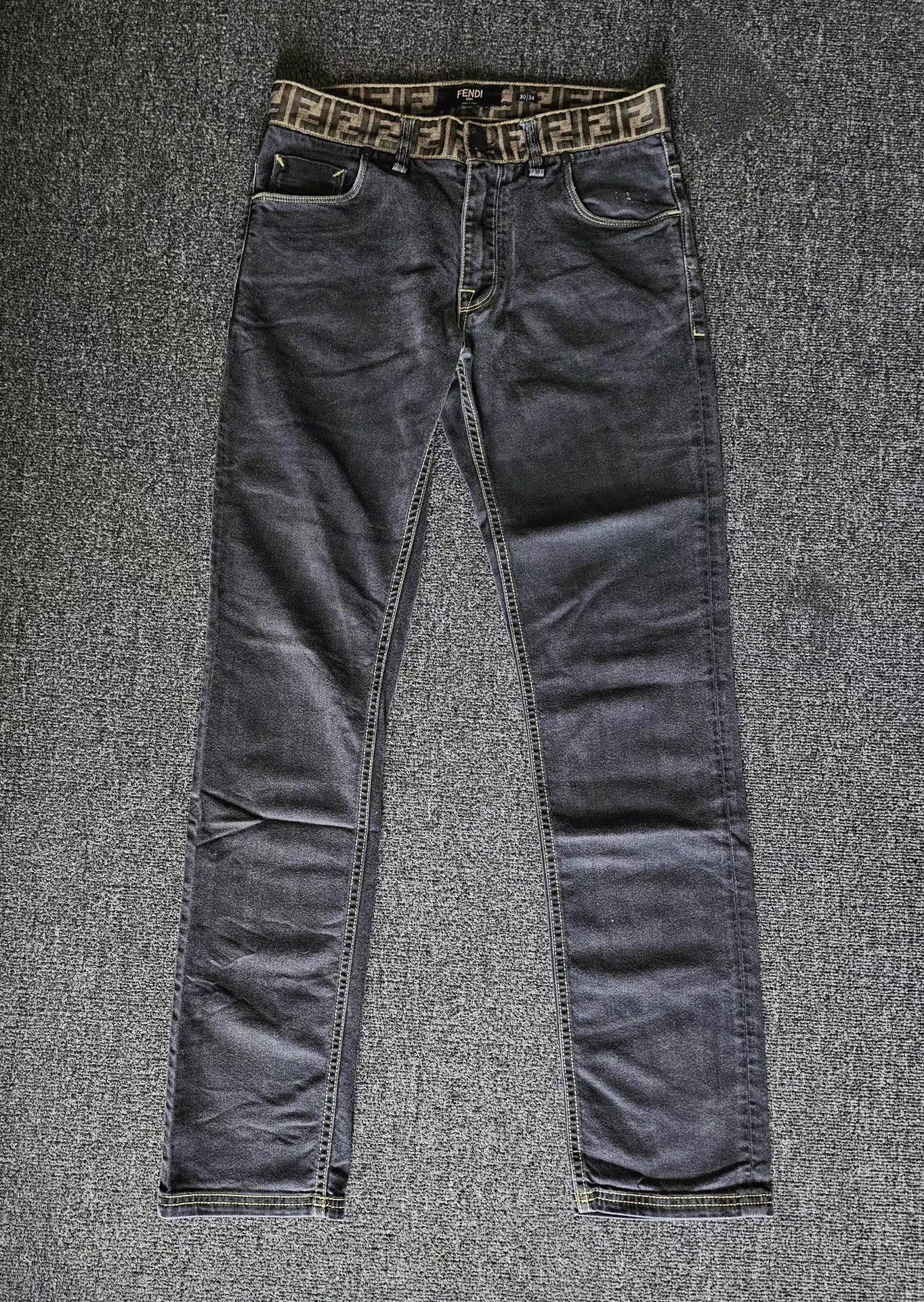 Fendi Fendi FF jeans Size US 32 / EU 48 - 1 Thumbnail