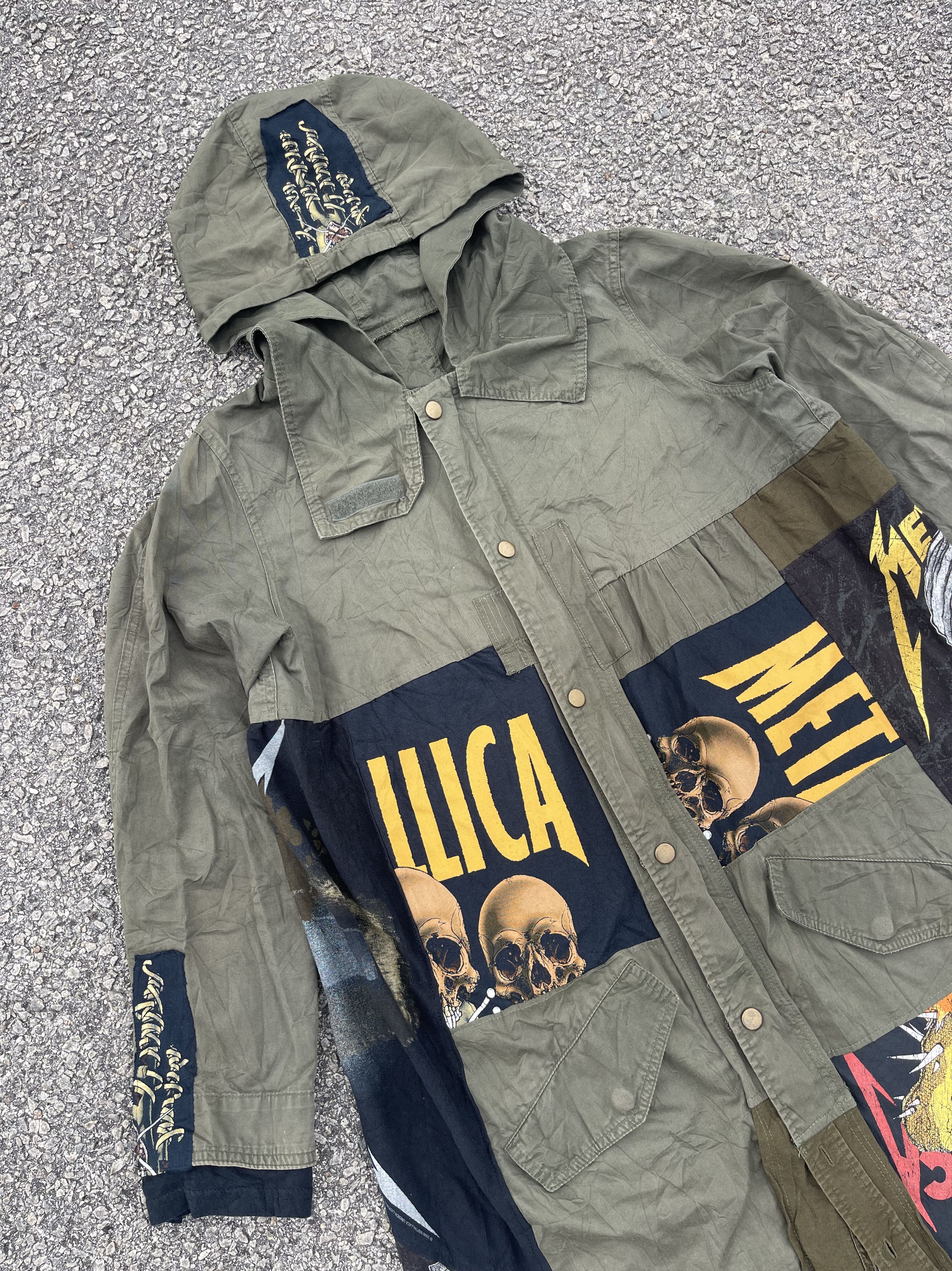 Seditionaries Modelly Remake Metallica Pushead Reconstruct Long Jacket Size US XL / EU 56 / 4 - 2 Thumbnail
