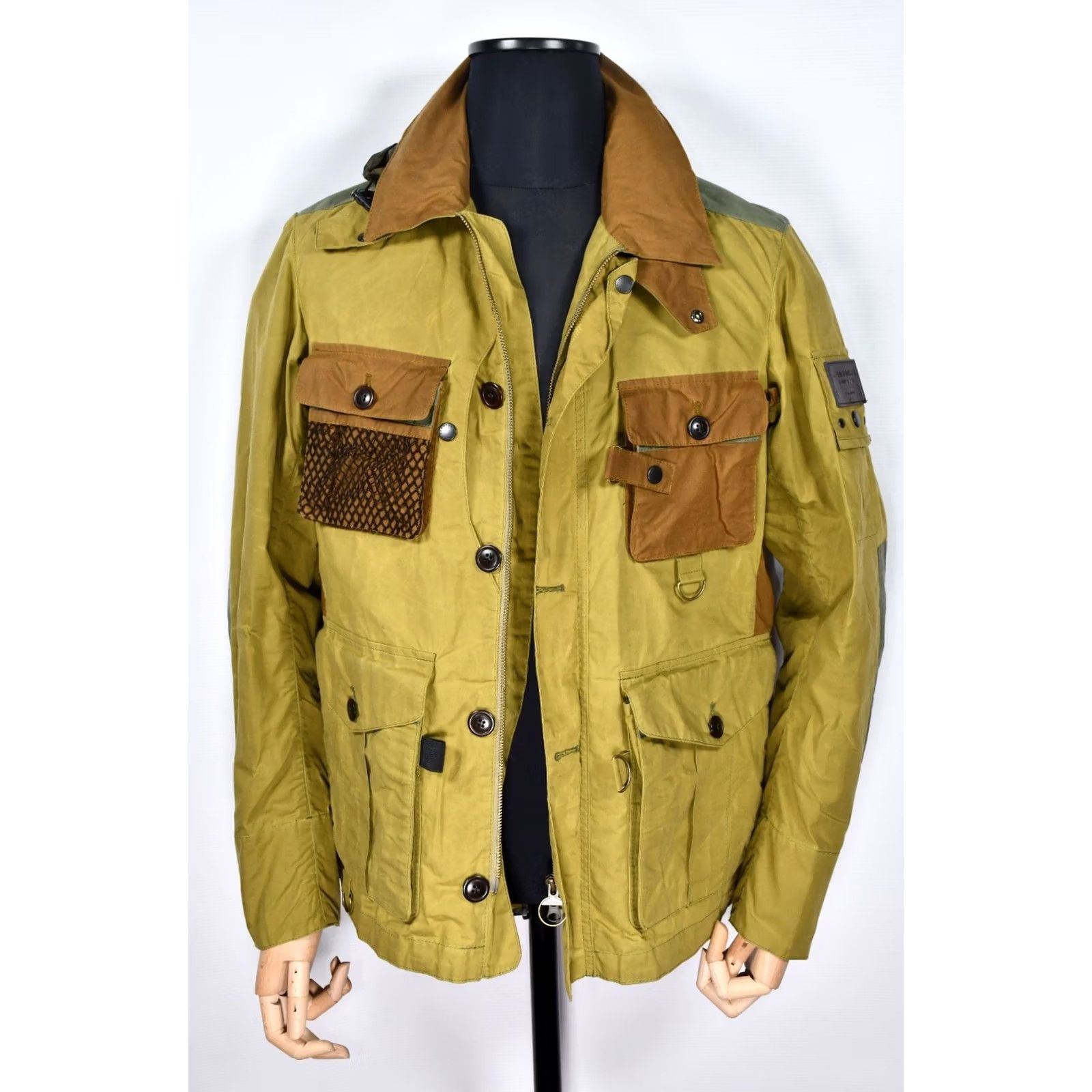 Barbour Barbour Gold Standard Sennen Jacket Mens M Seaweed Gold Cotton Hooded Casual Size US M / EU 48-50 / 2 - 4 Thumbnail