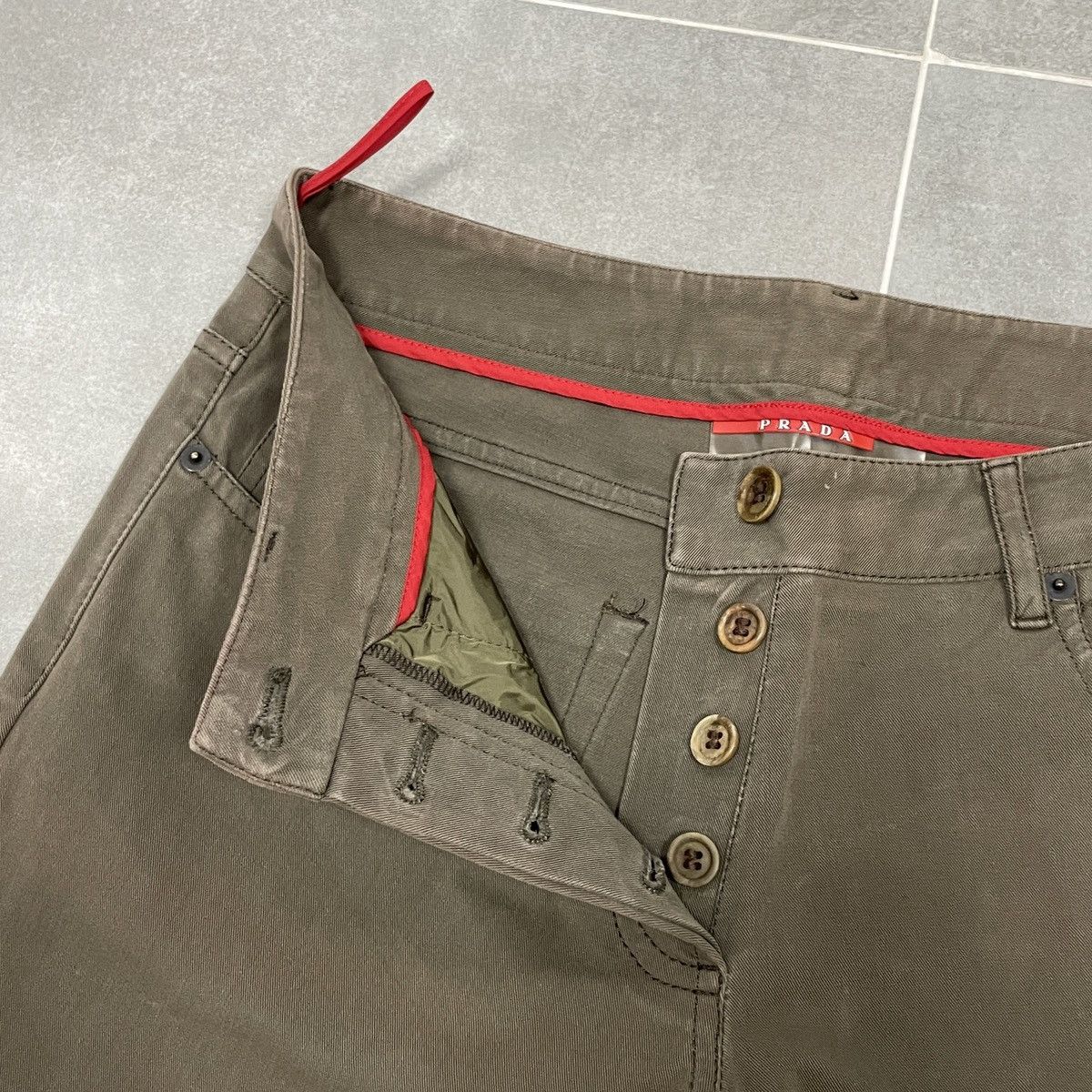 Prada Prada Red Tab Women Pants Size 44 Size 30" / US 8 / IT 44 - 7 Thumbnail