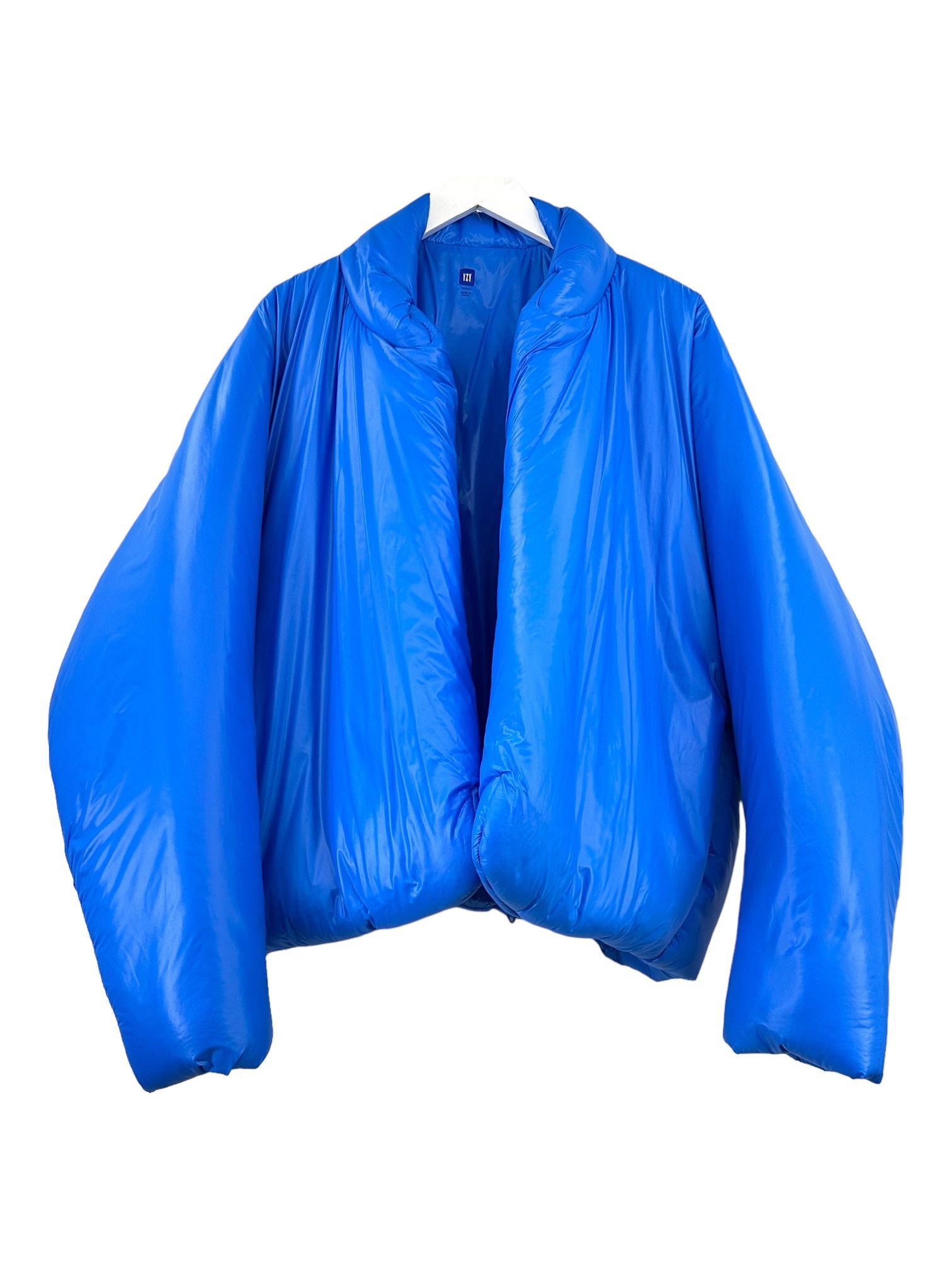 image of NWOT Yeezy Gap Blue Round Puffer Jacket, Men's (Size Medium)