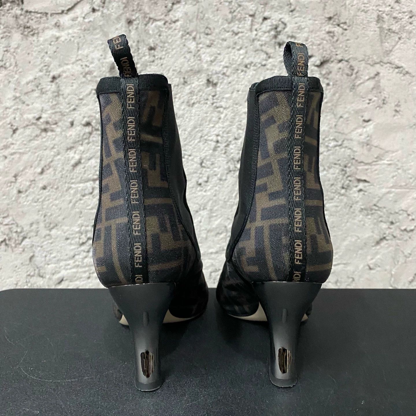 Fendi Fendi Monogram short boots size 36 Size US 5 / IT 35 - 3 Thumbnail