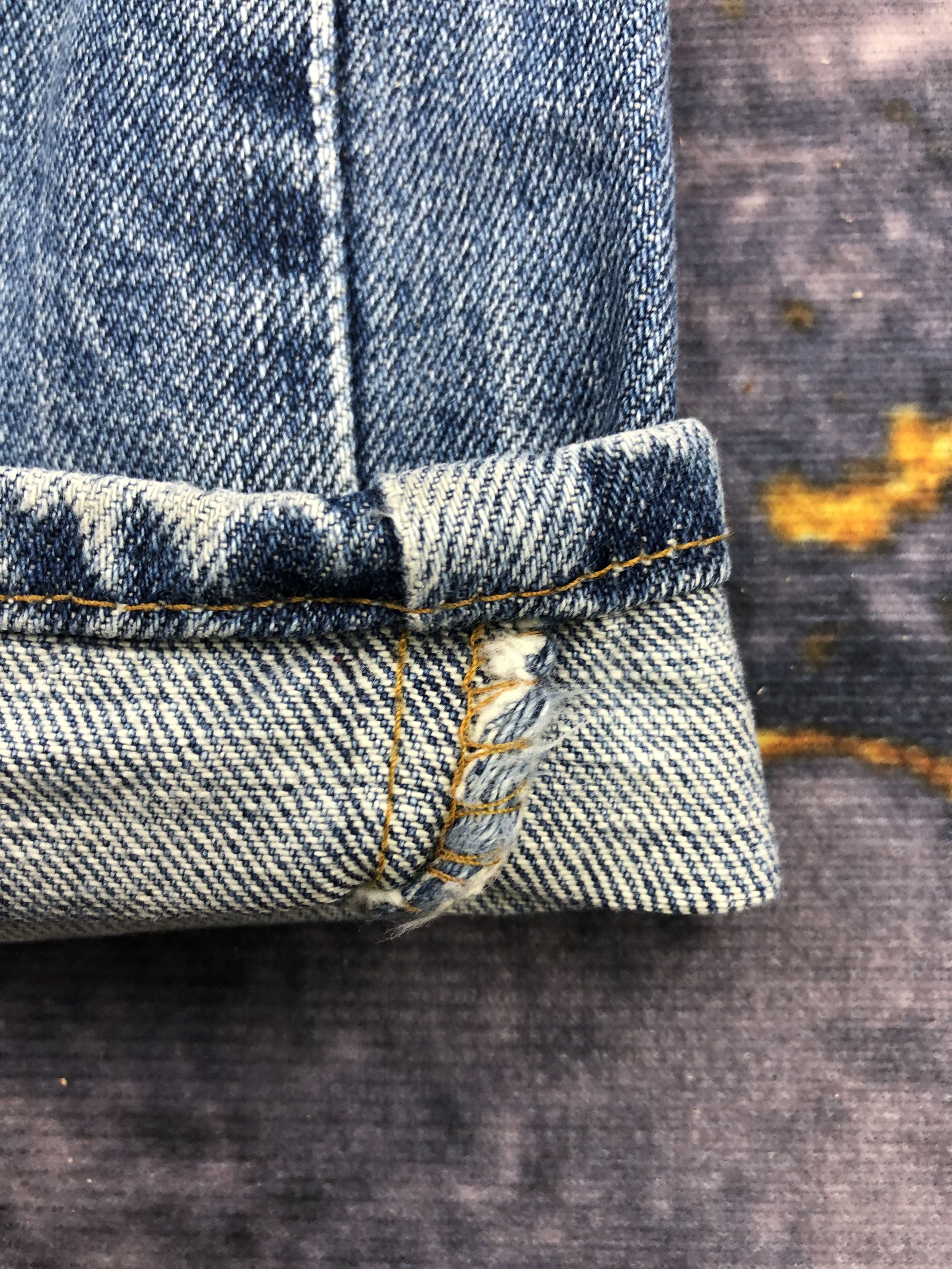 Levi's Vintage Levis 509 Faded Blue Jeans DPP0120 Size US 31 - 7 Thumbnail