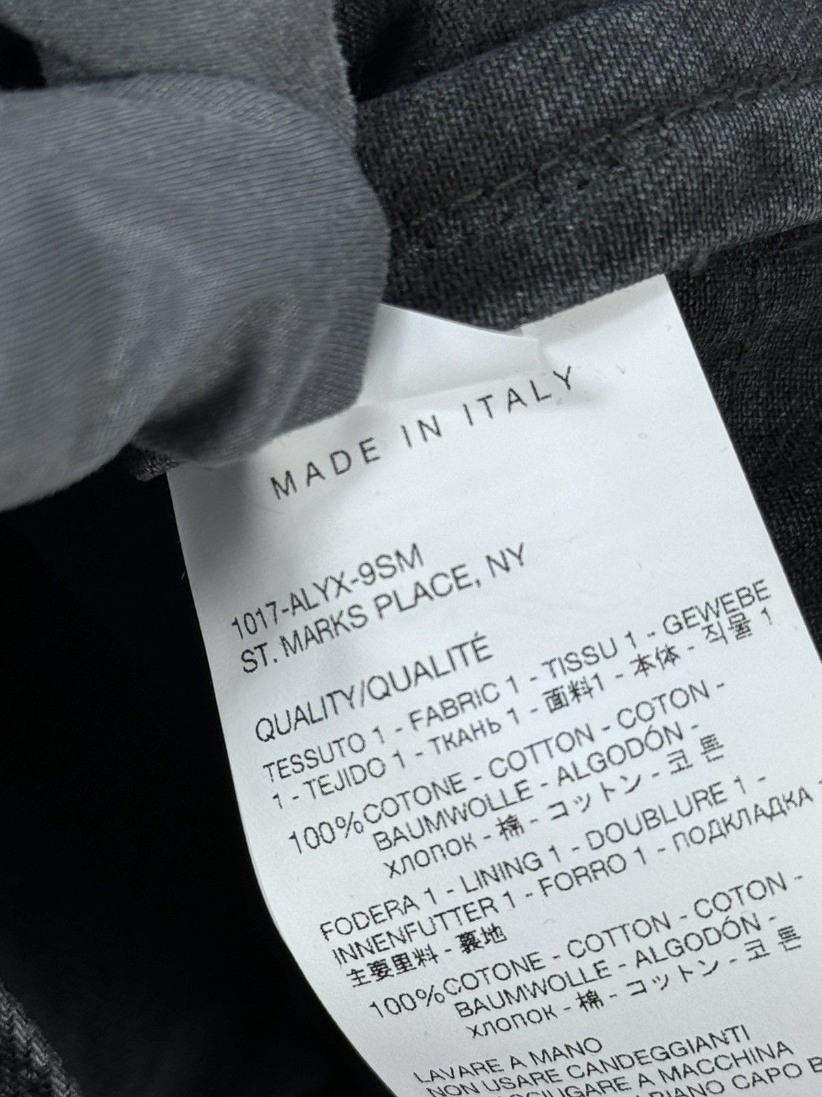 1017 ALYX 9SM × Blackmeans DISTRESSED DETAILED DENIM JACKET Size US L / EU 52-54 / 3 - 9 Thumbnail